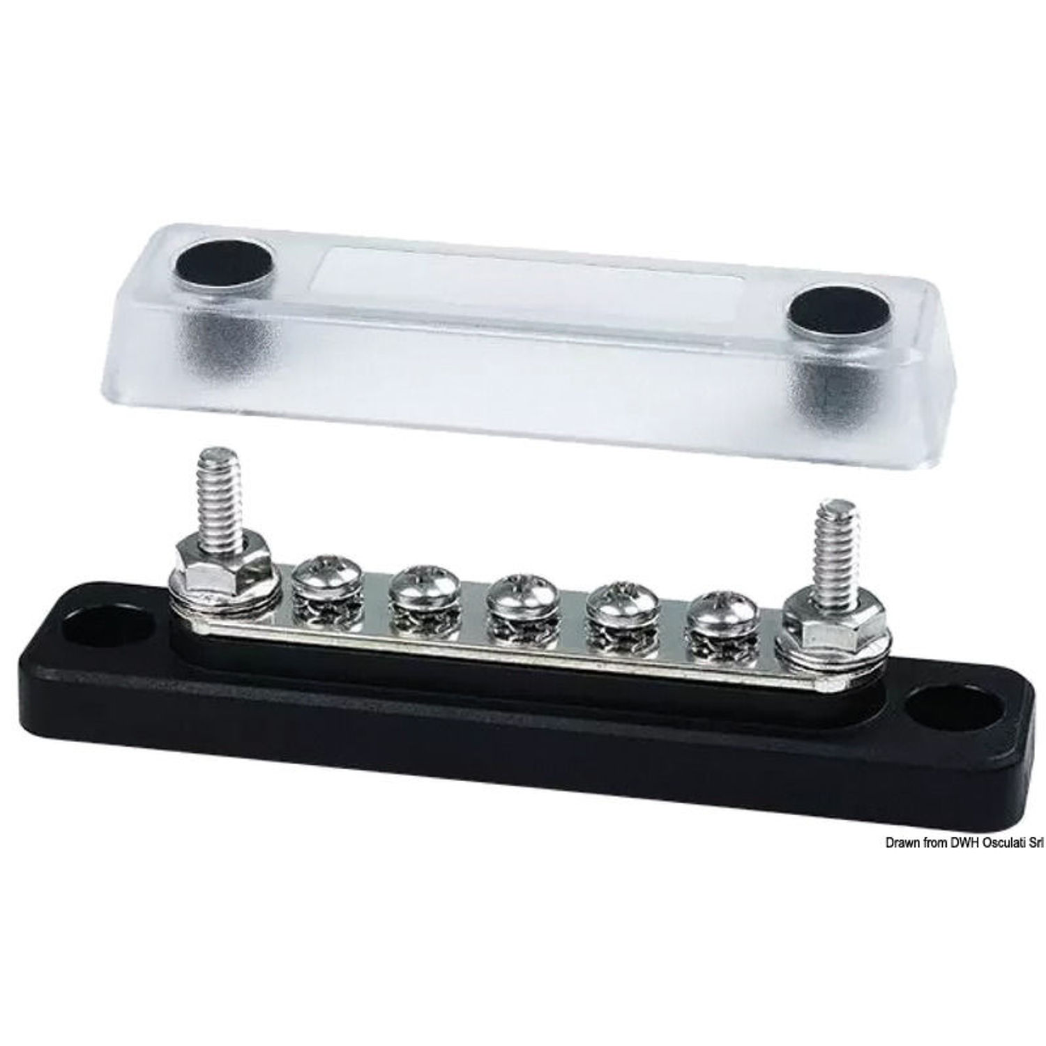 Heavy-Duty strømskinne Techno koblingsplint 2x5