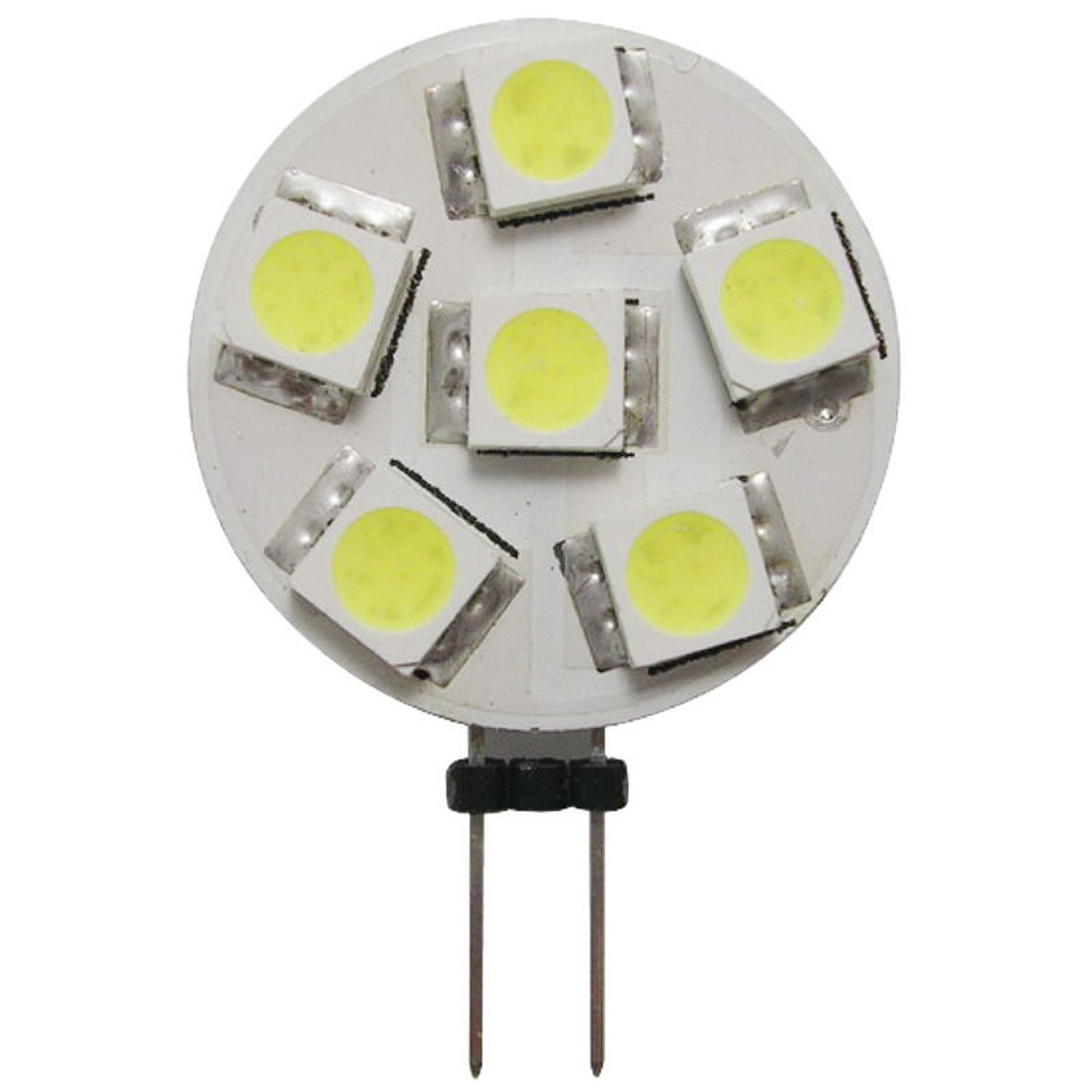 6-LED-lamppu G4 sivuliitäntä Ø 24 mm