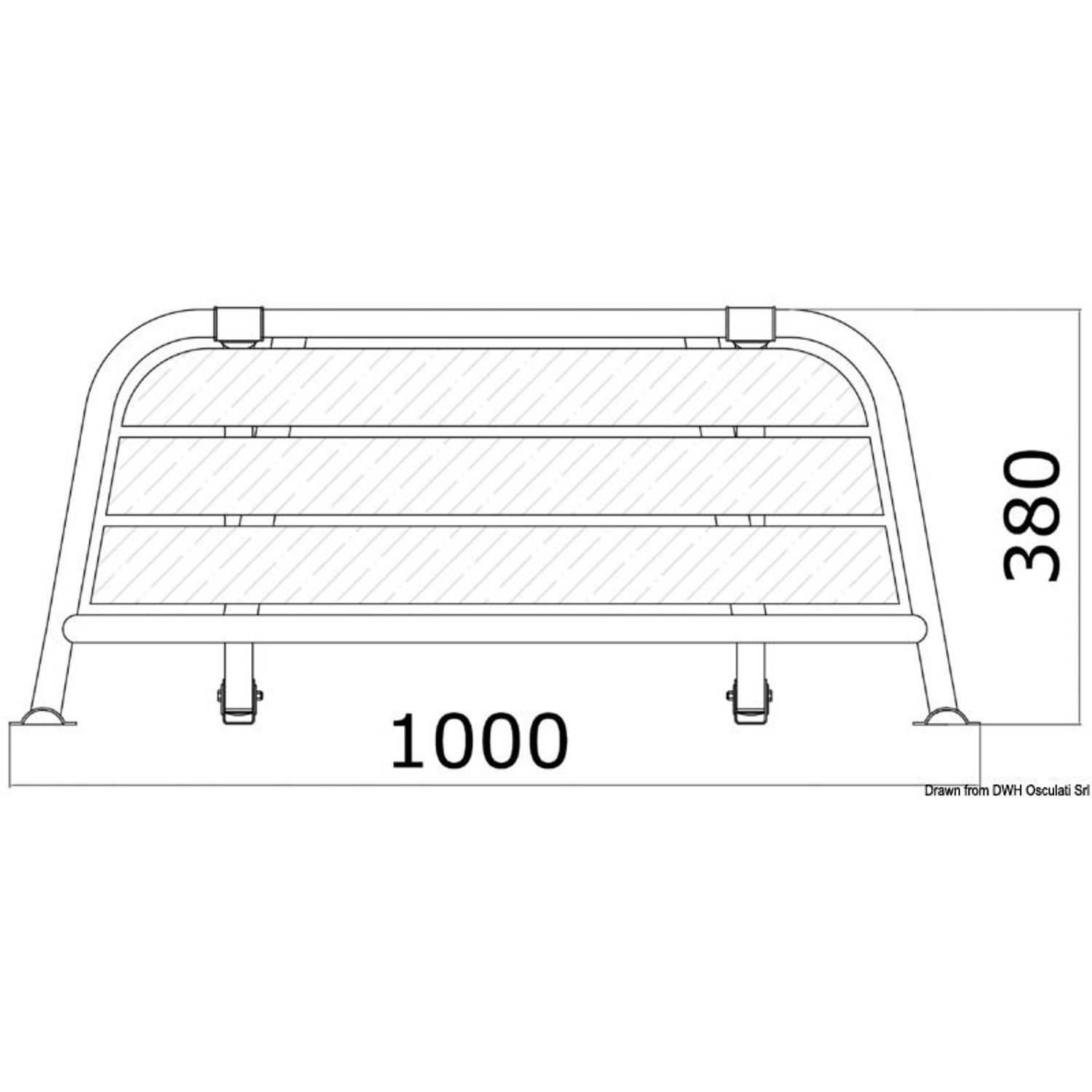 Perätaso 1000 mm