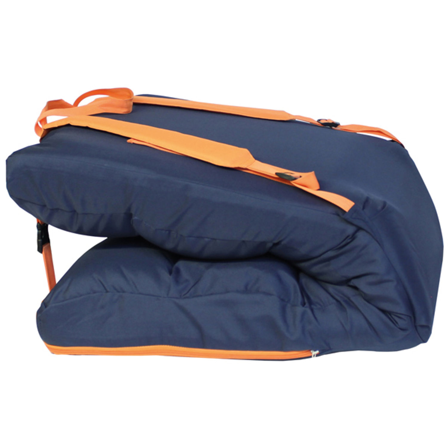 1852 Sammenleggbart sete Comfy Big, mørkeblå/oransje