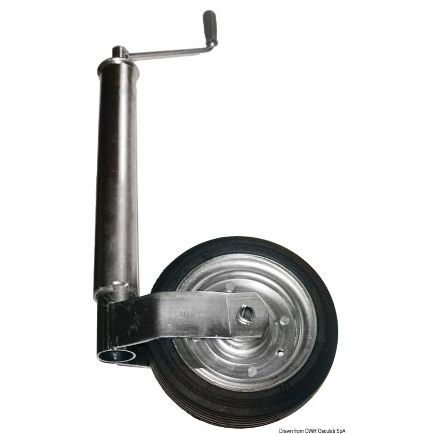 Säädettävä etutukipyörä Ø 60 mm