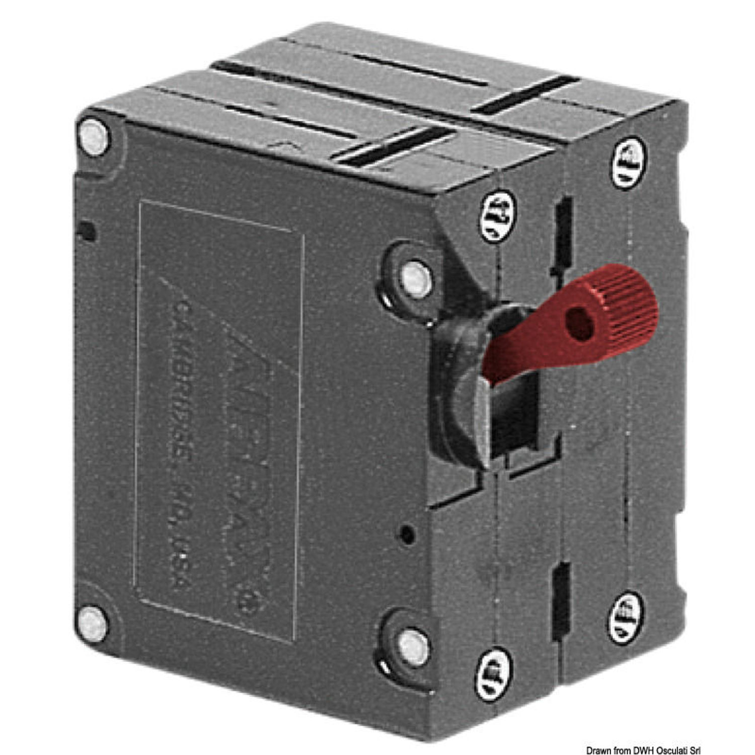 Airpax hydraulisk/magnetisk automatsikring 20A 80V