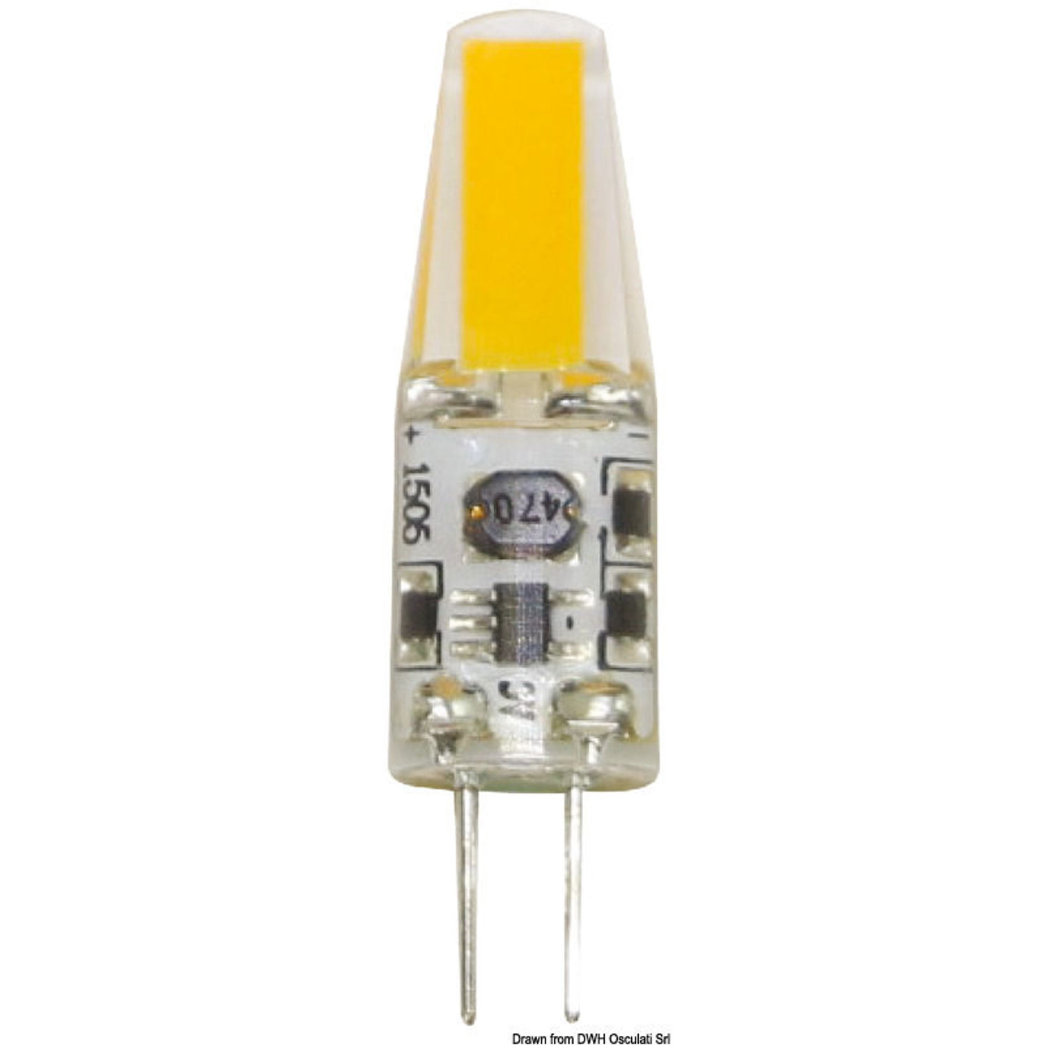 LED-lampa - G4-sockel 360° ljus 12 V