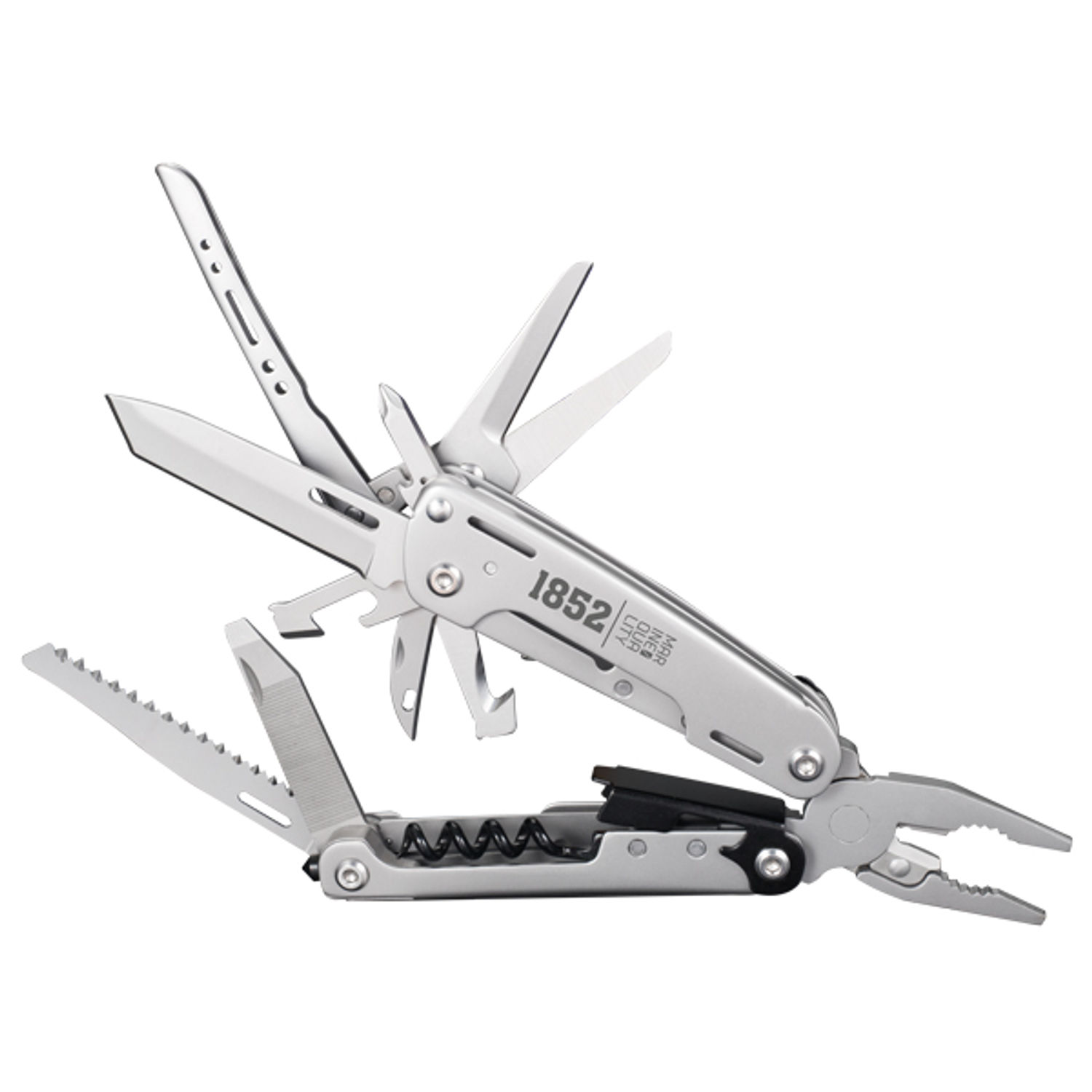 1852 storm multi kniv/værktøj med bælte taske