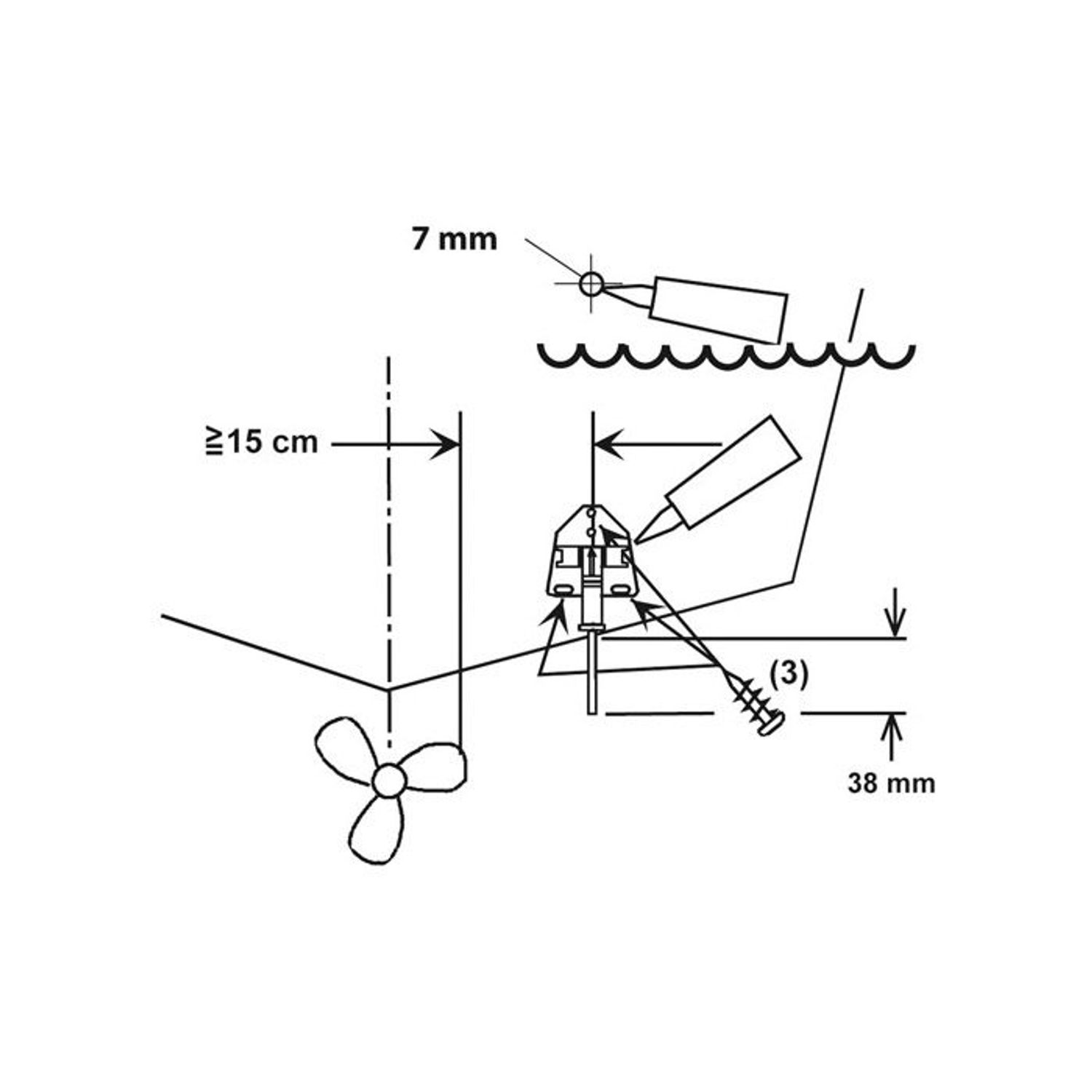 Sensor for trykklogg