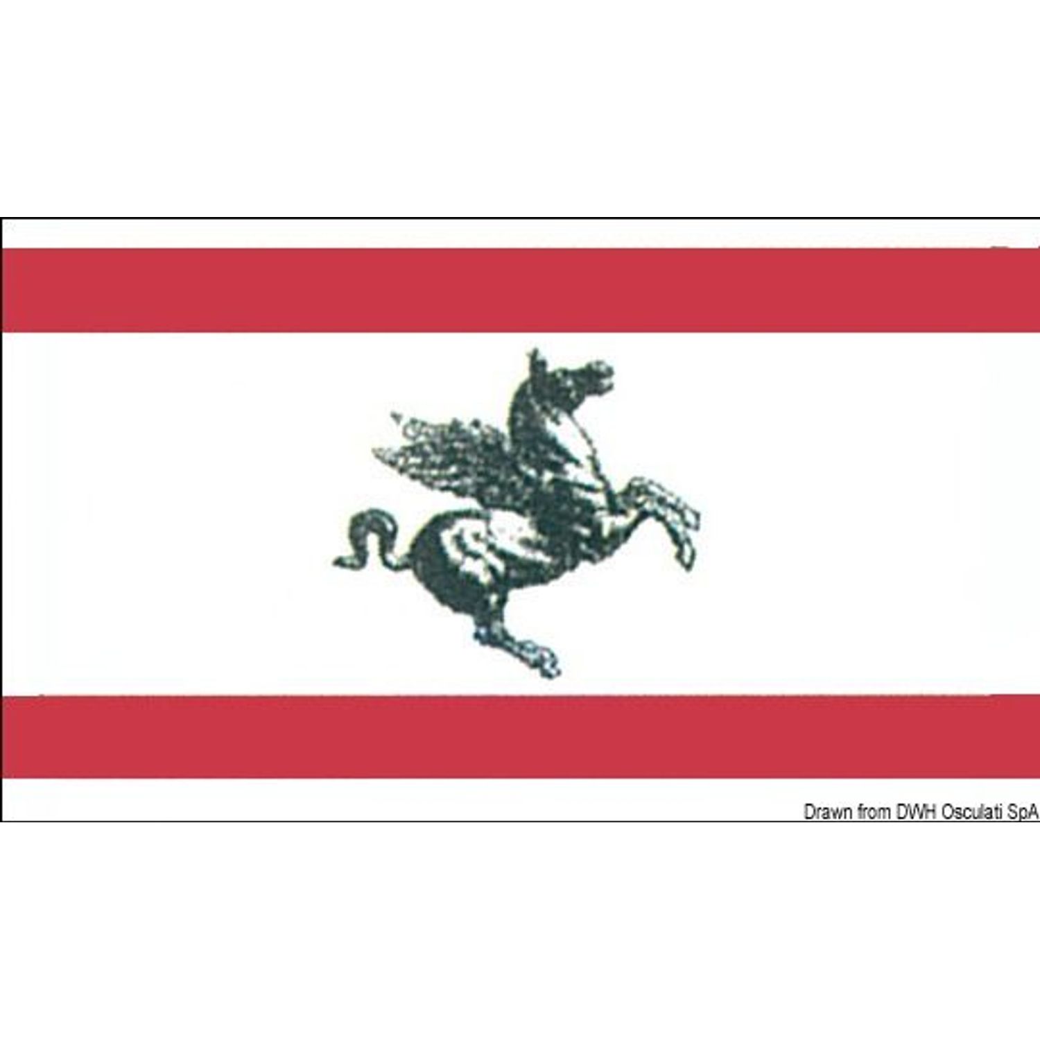 Flagga Toscana 20 x 30 cm