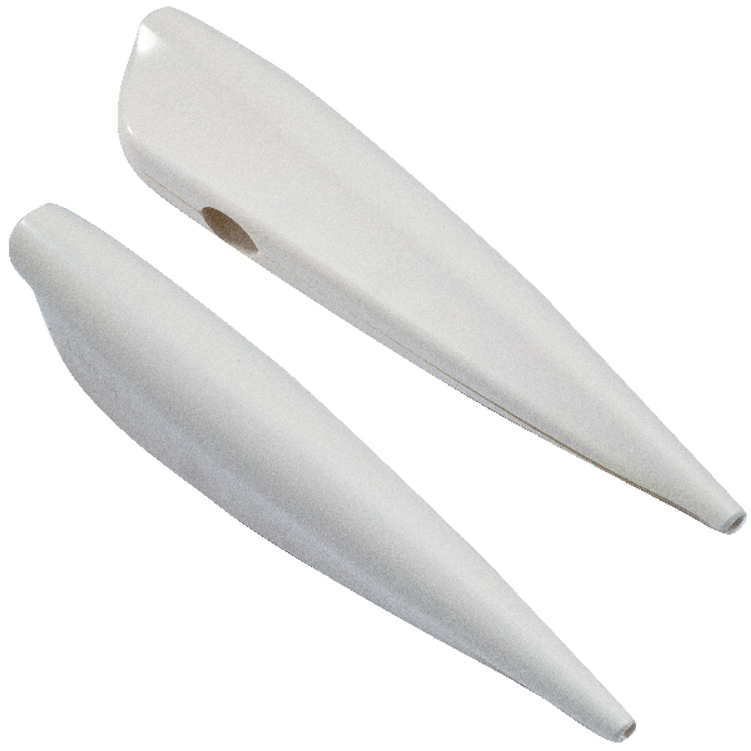 Ocean flex søgeænder vantskrue beskytter i hvid l-32cm 2 stk