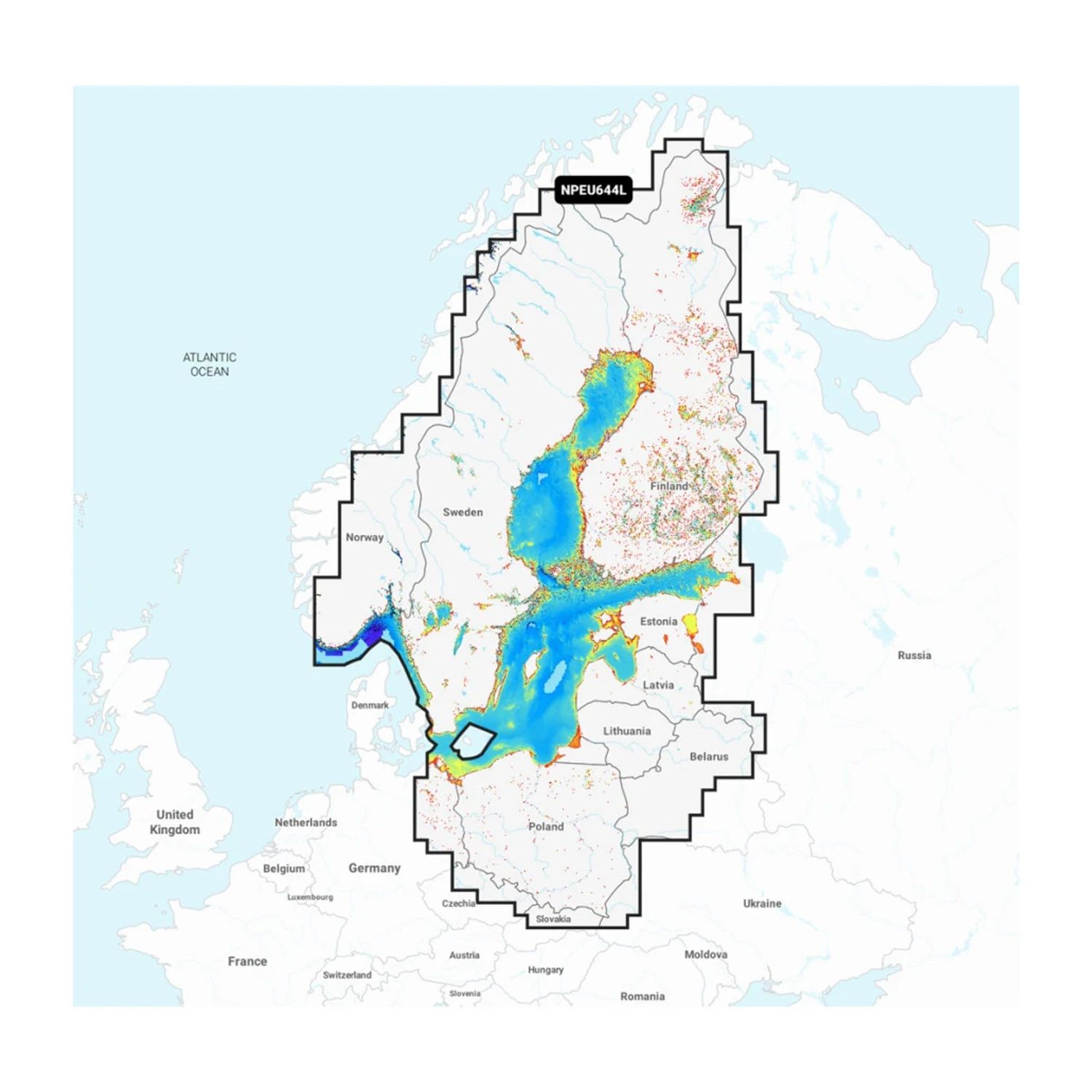 Merikartta Navionics+