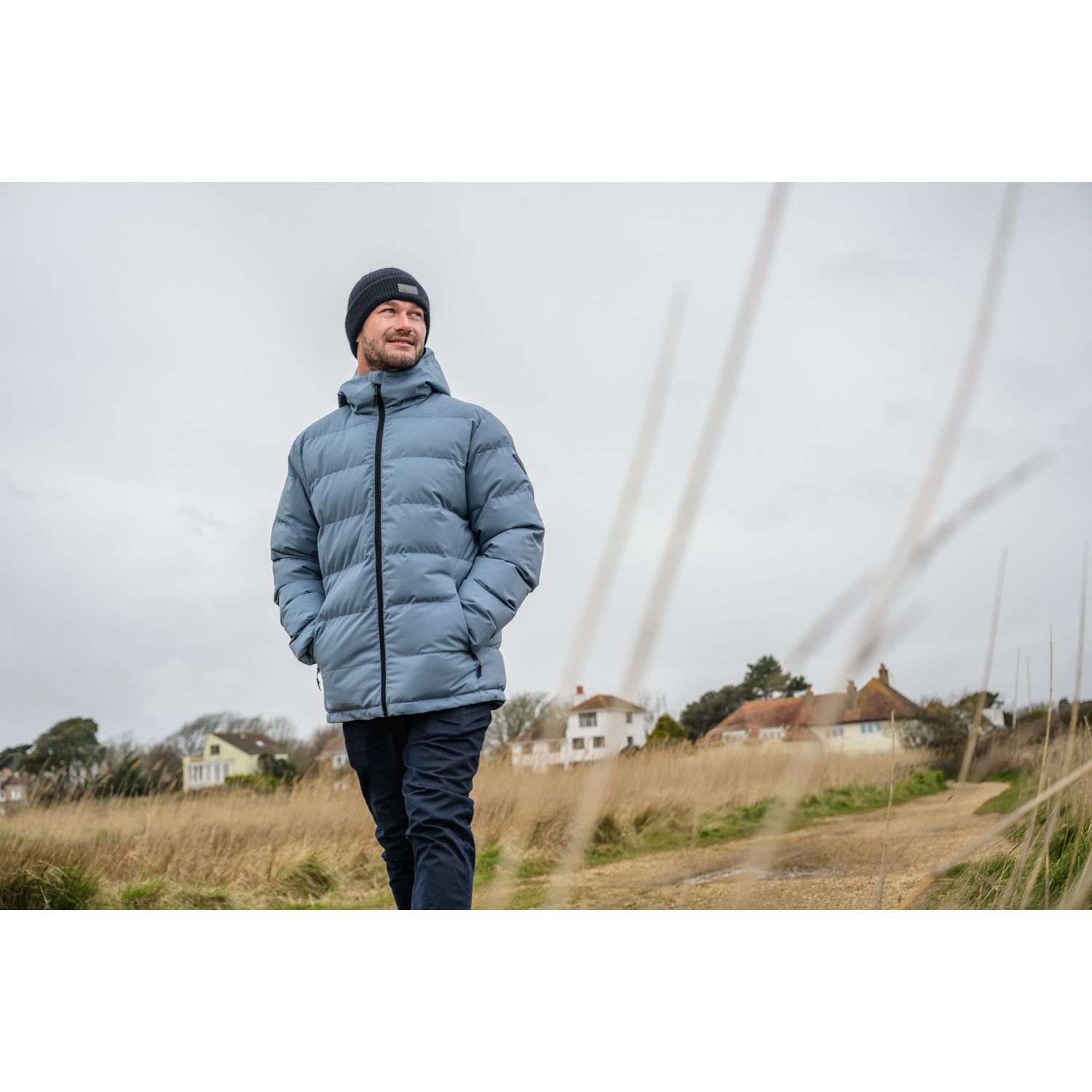 Musto Marina Quilted Takki Miehet Harmaa