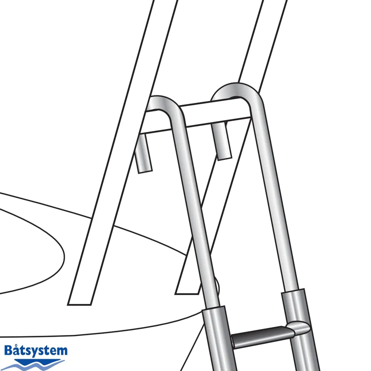 Båtsystem Baugstige ST95 3 trinn