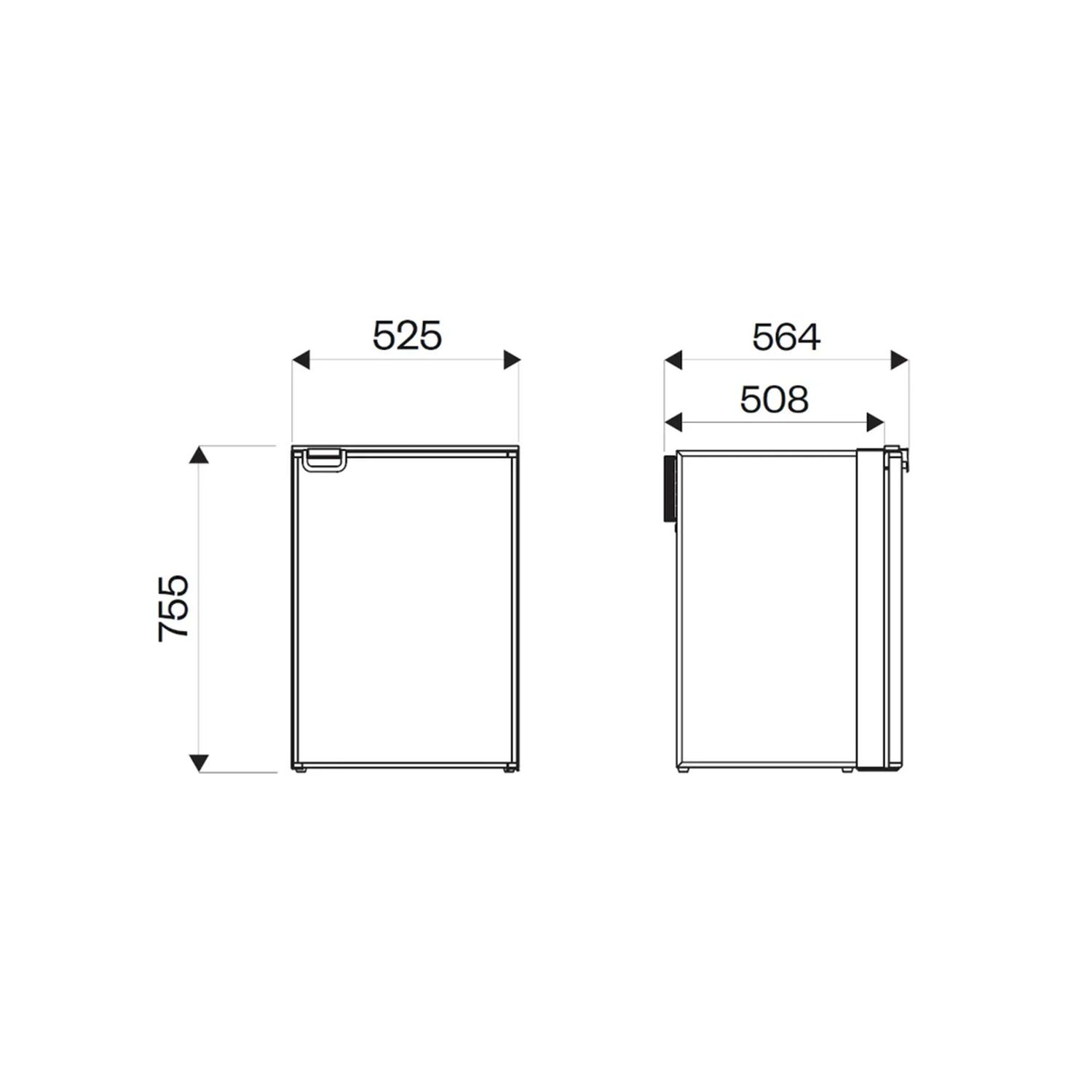 Isotherm Kylskåp CR130 Svart 130 L