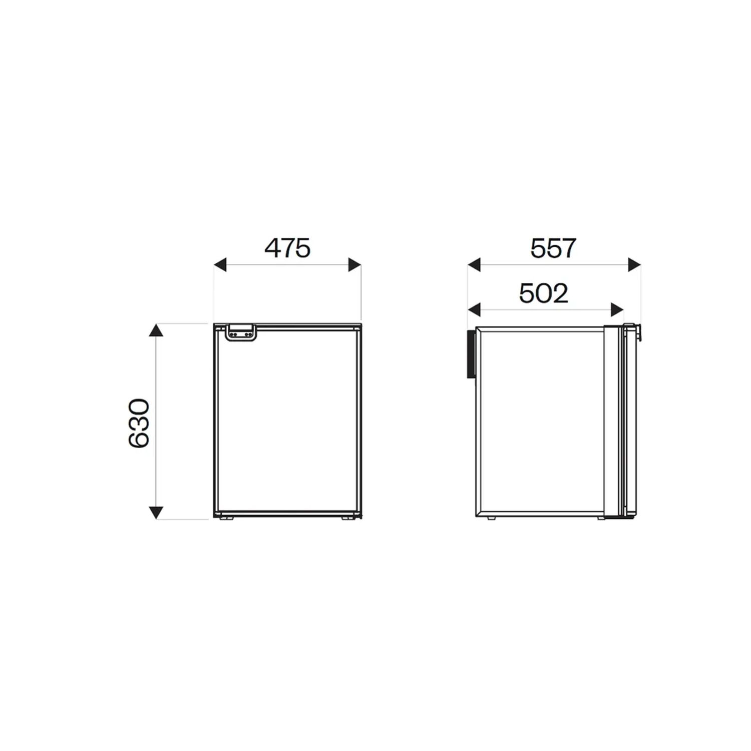 Isotherm Kylskåp CR85 Svart 85 L