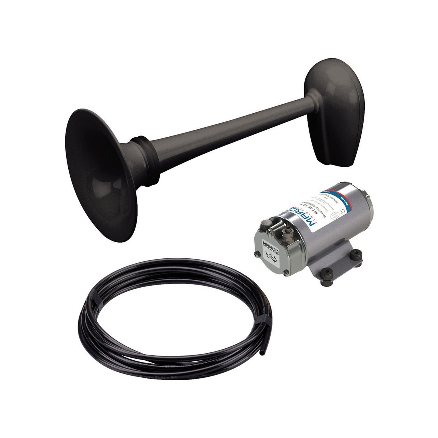 Signalhorn PW2-BN Svart