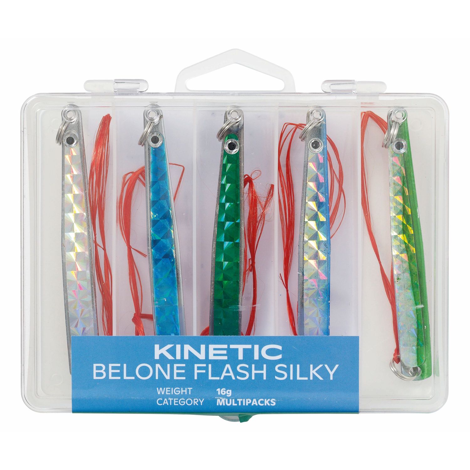 Kinetic Belone Flash Silky Blinkkasse, 20g 5stk