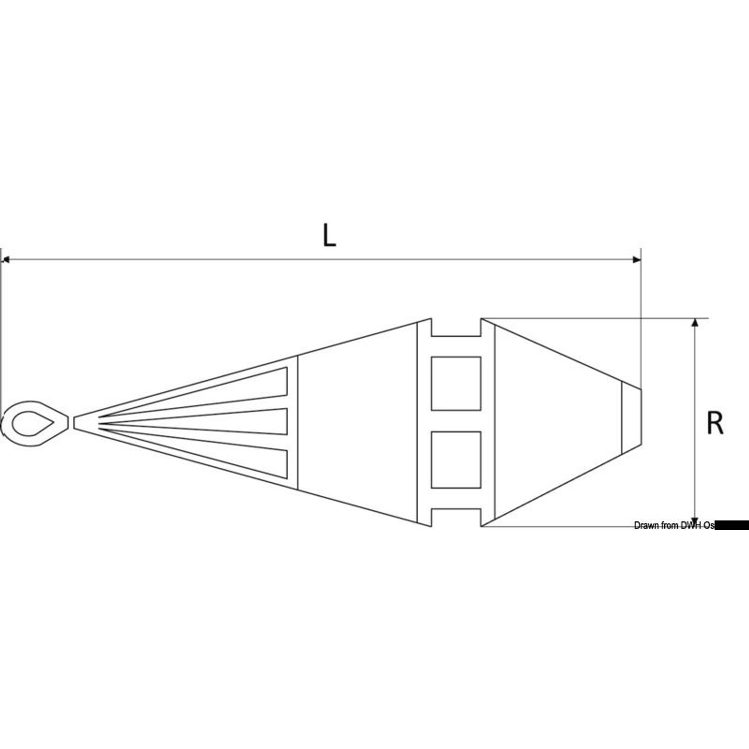 Heavy Tug HT 30 L dubbelkoniskt drivankare
