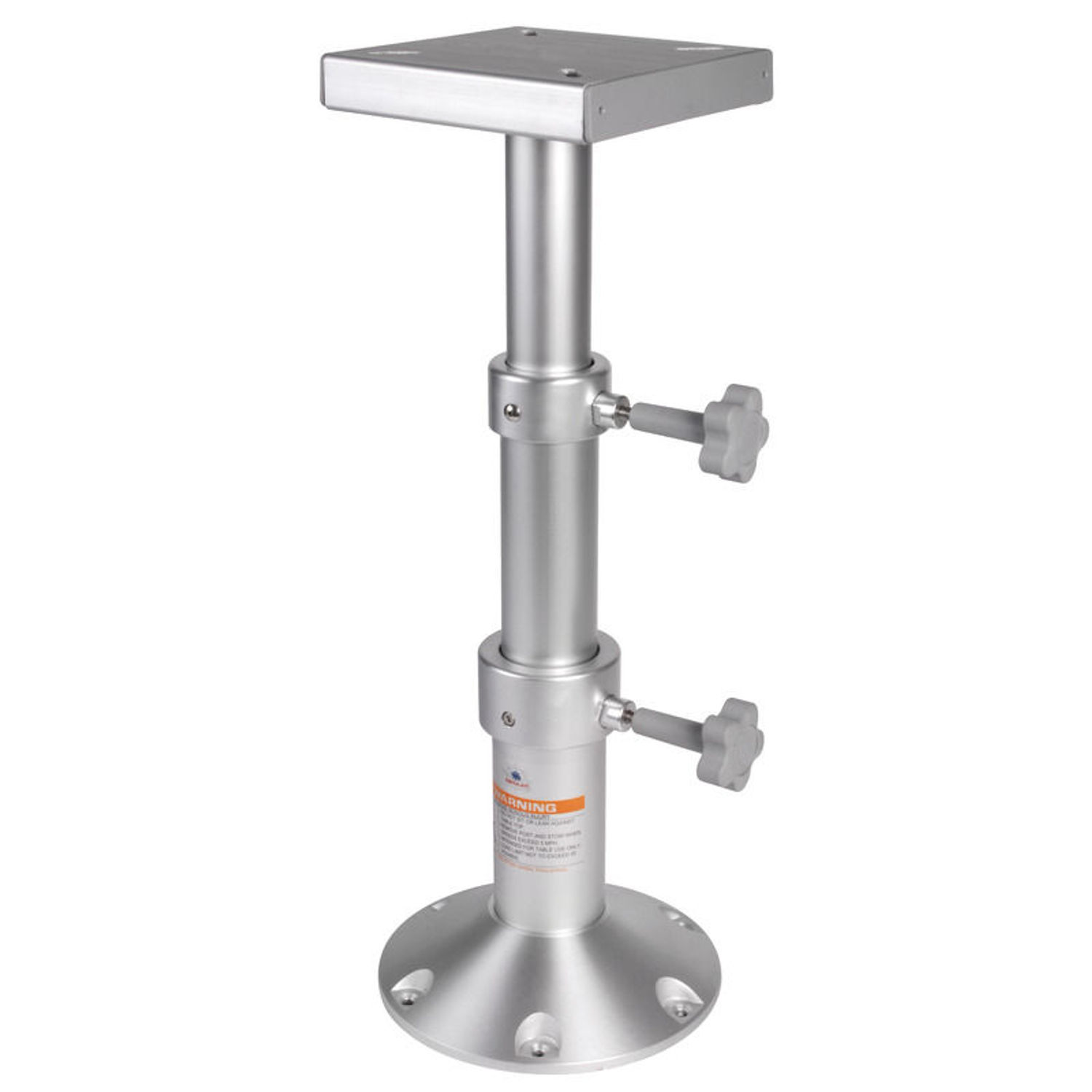 Tri-teleskopisk bordben i aluminium