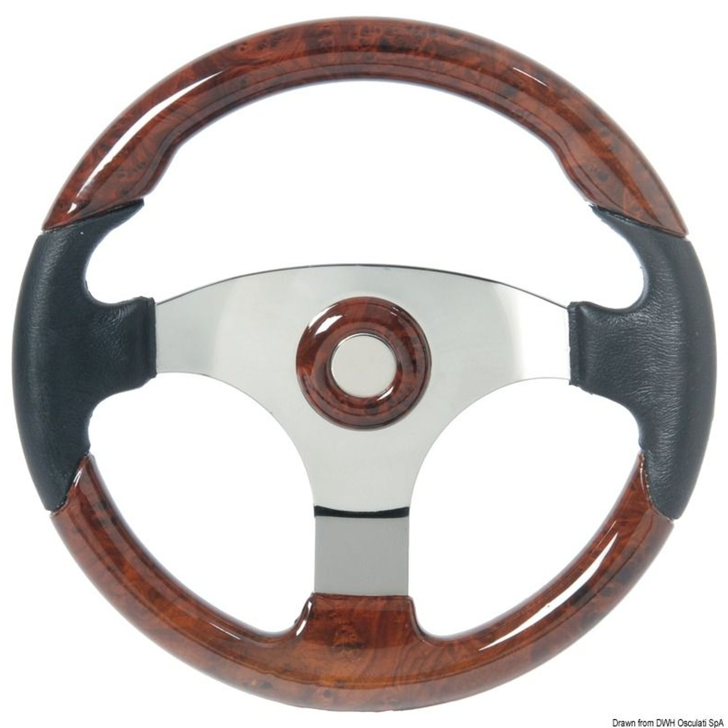 Technic-ratt svart/root coated 350 mm