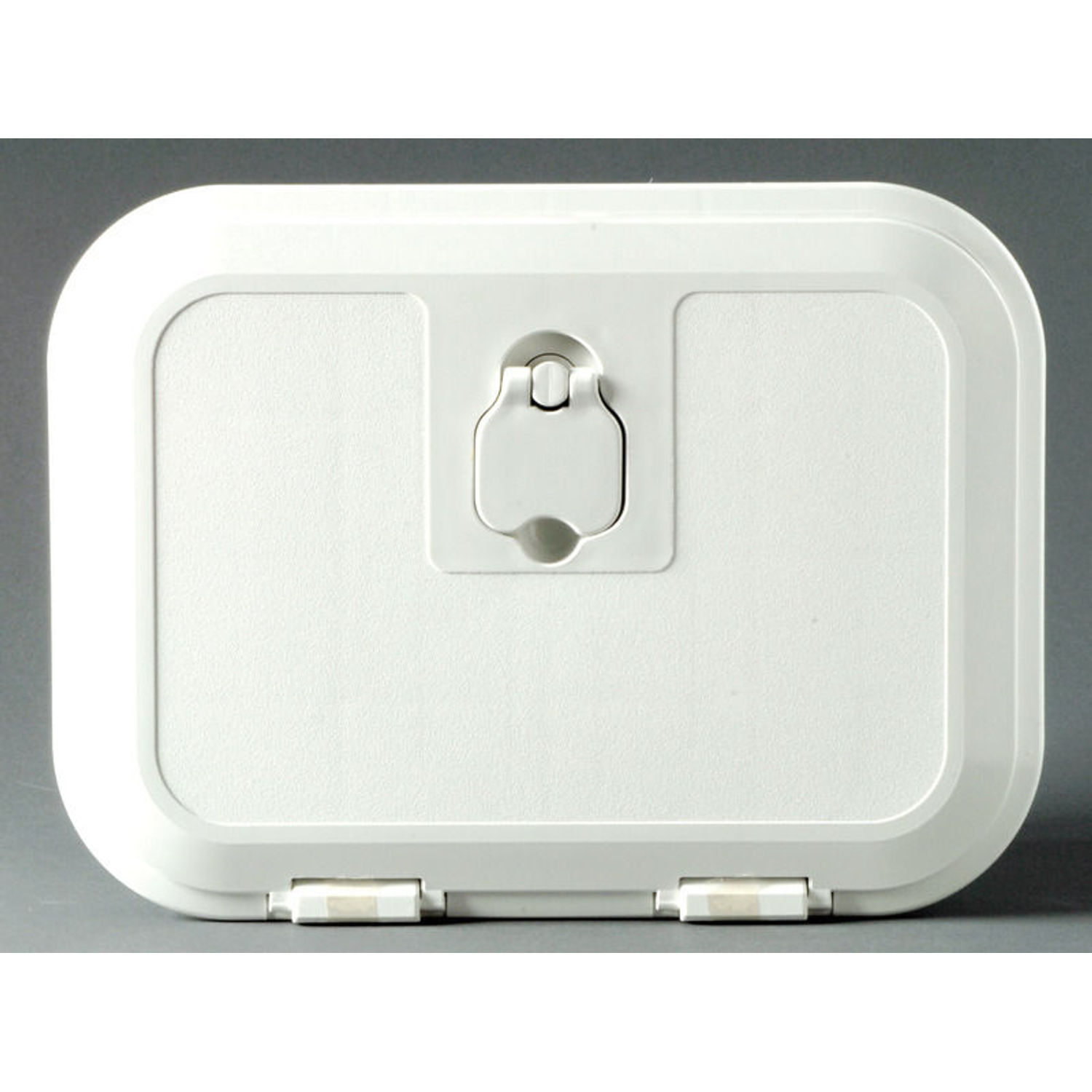 Vitt stuvfack med lock 280 x 180 mm A-front