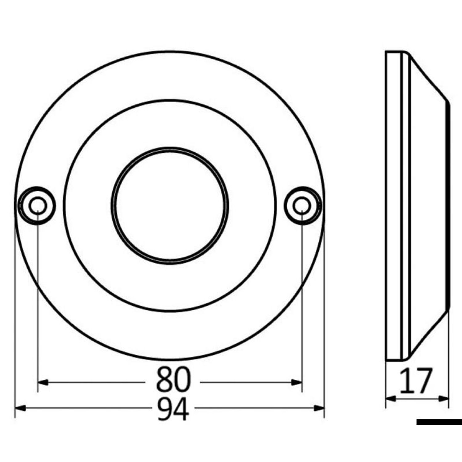 Blått undervanns LED-lys 60 W