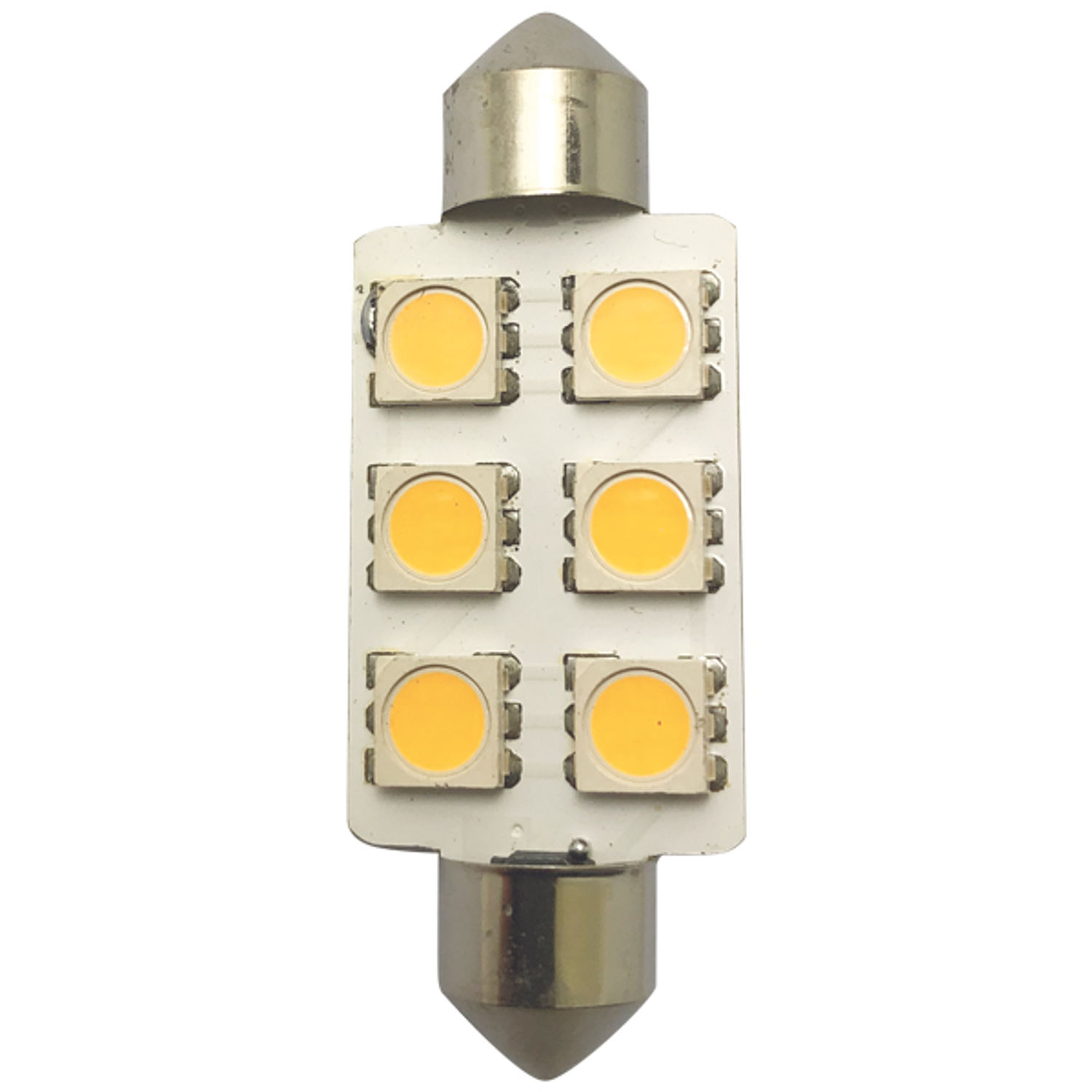 1852 LED pinol polttimo 42mm 10-36vdc 1.2/10W - 2 kpl pakkaus