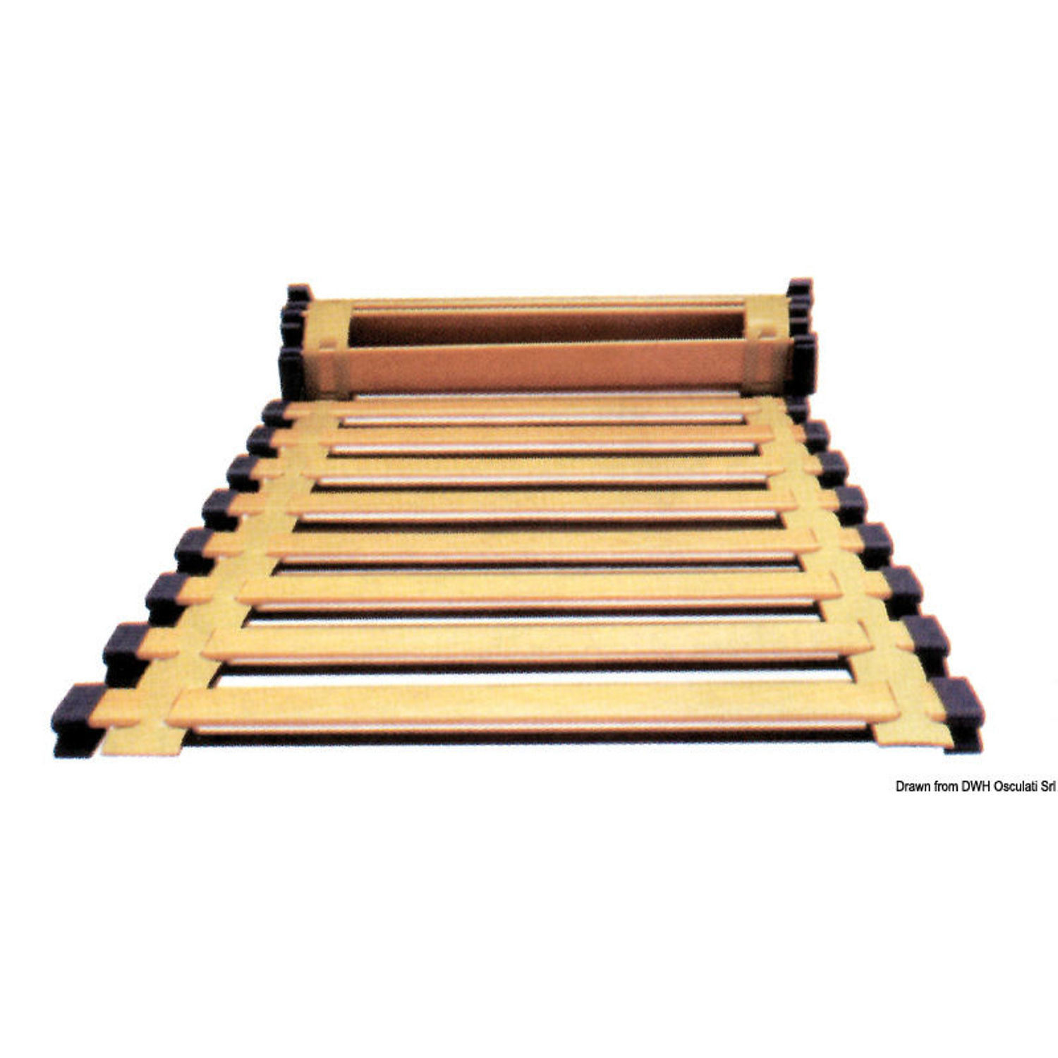 BEDFLEX parisängyn sälepohja 160x200cm 10mm paksuus