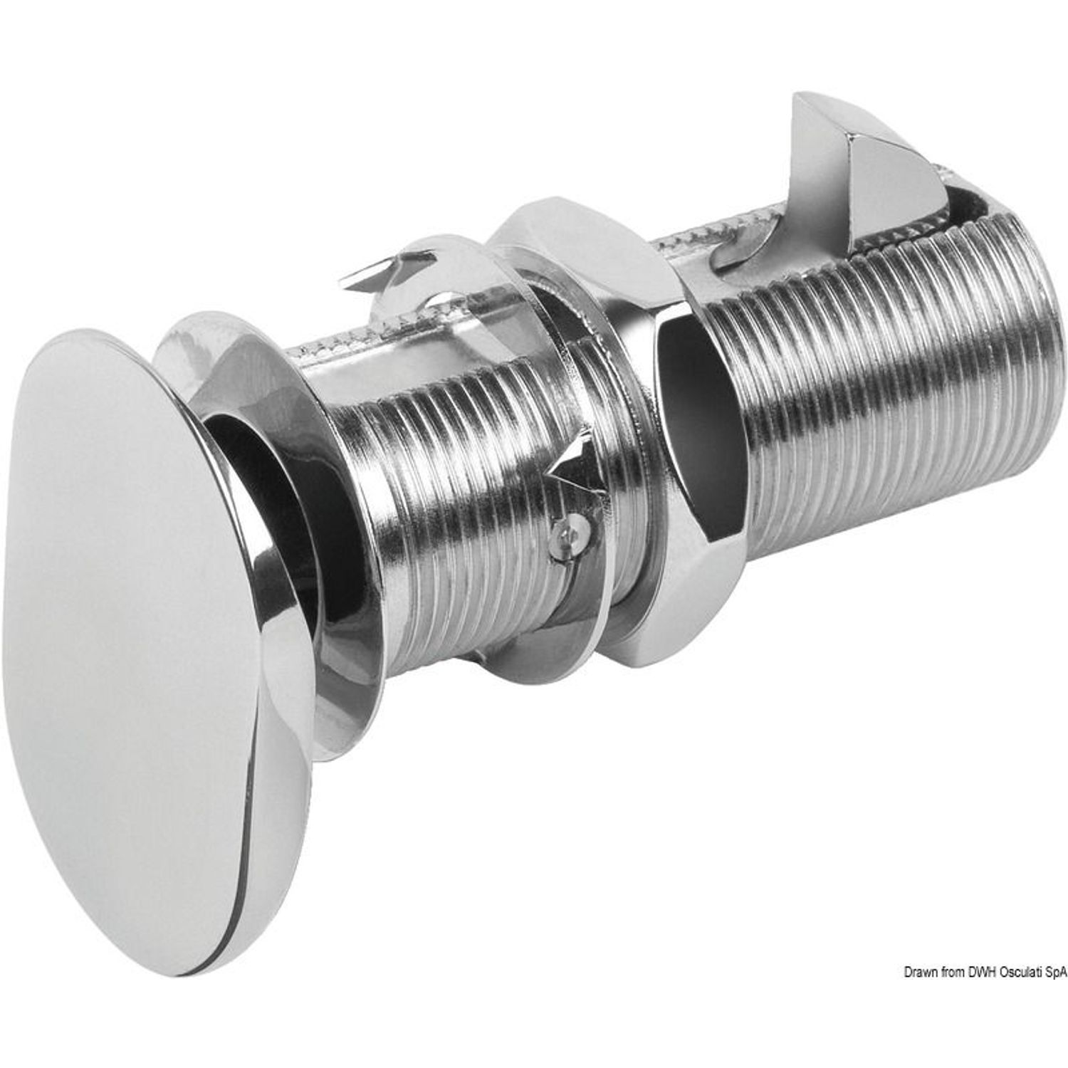 Flush Lock oval Typ A magnetisk