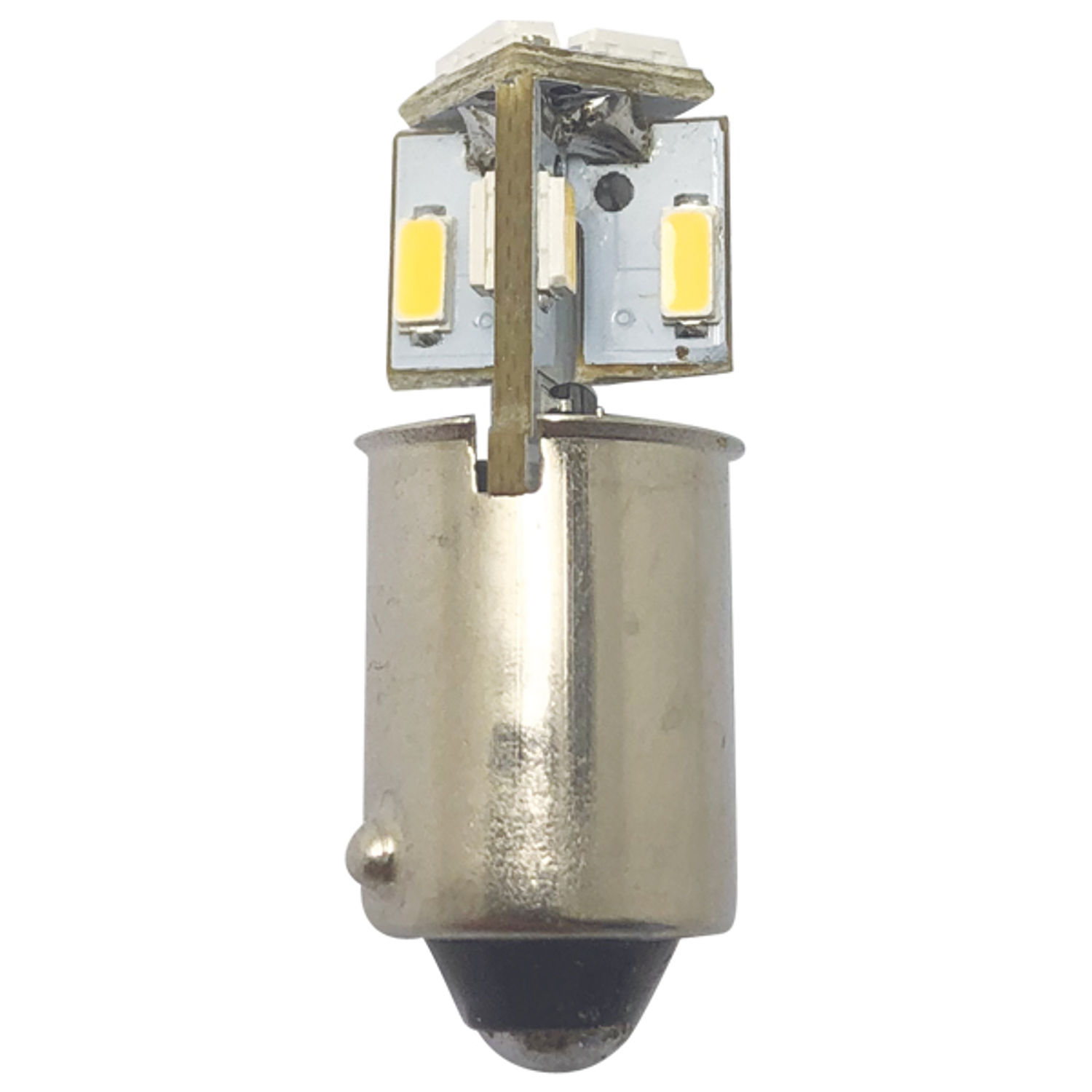 1852 LED-bajonett BA9S Ø9x26mm 10-36Vdc 1,2/10W - 2-pakning