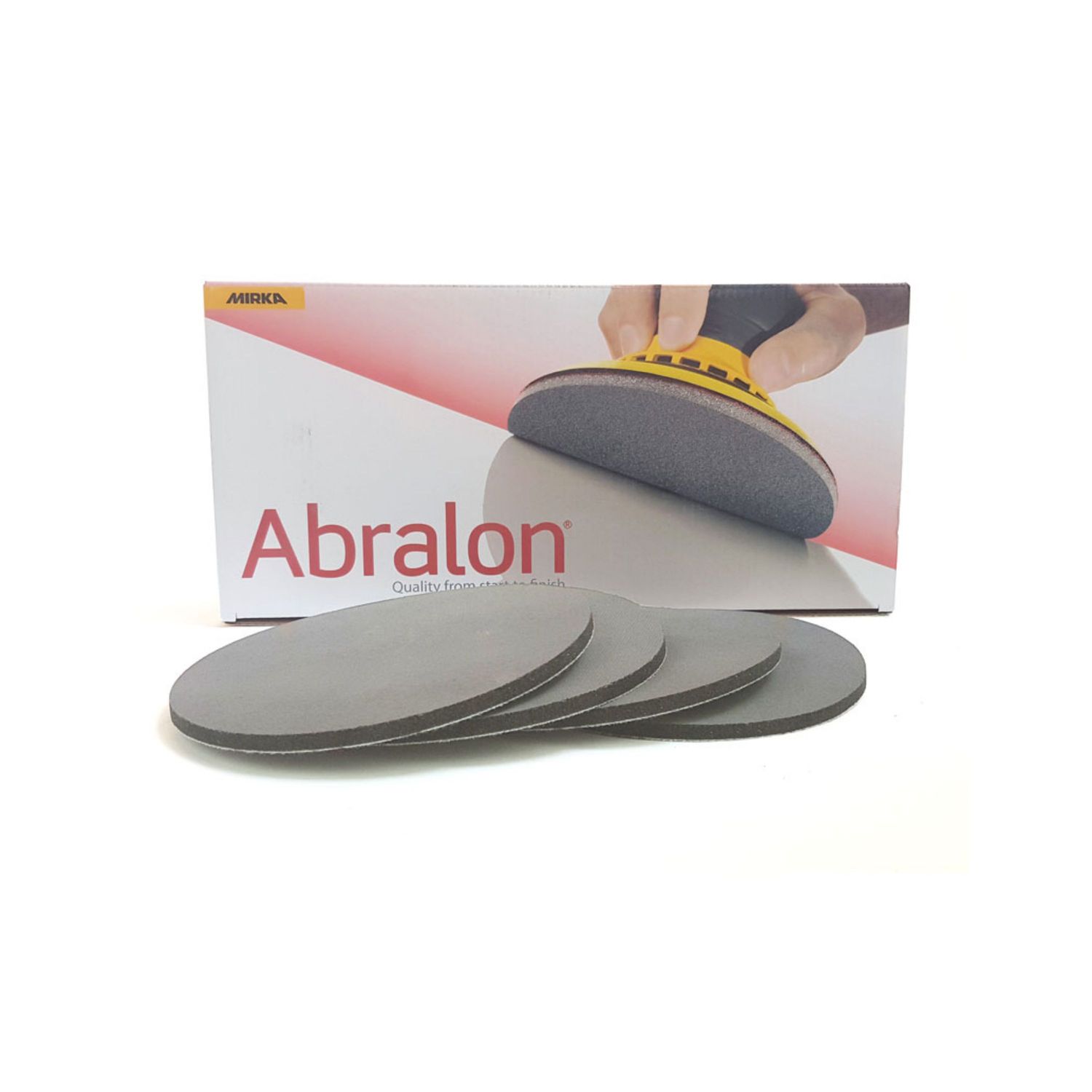 Mirka Abralon J5 Poleringsrondell P3000, 20 stk