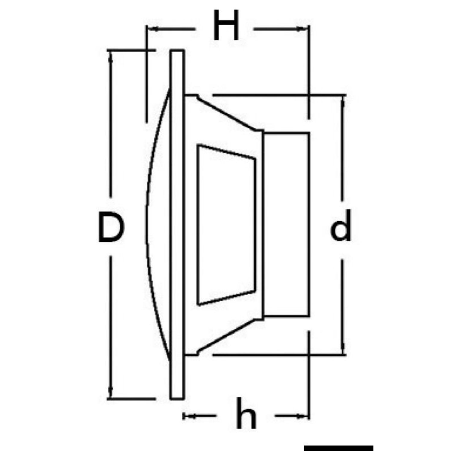Par dobbeltkonus-højttalere 5.25" - 2x80W - hvide