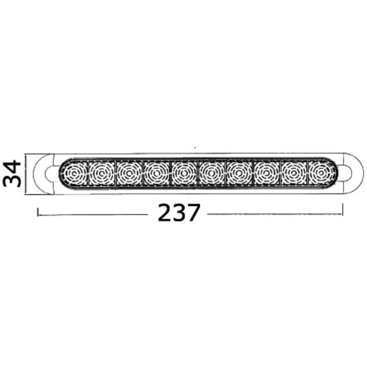 Fristående LED-armatur AISI316