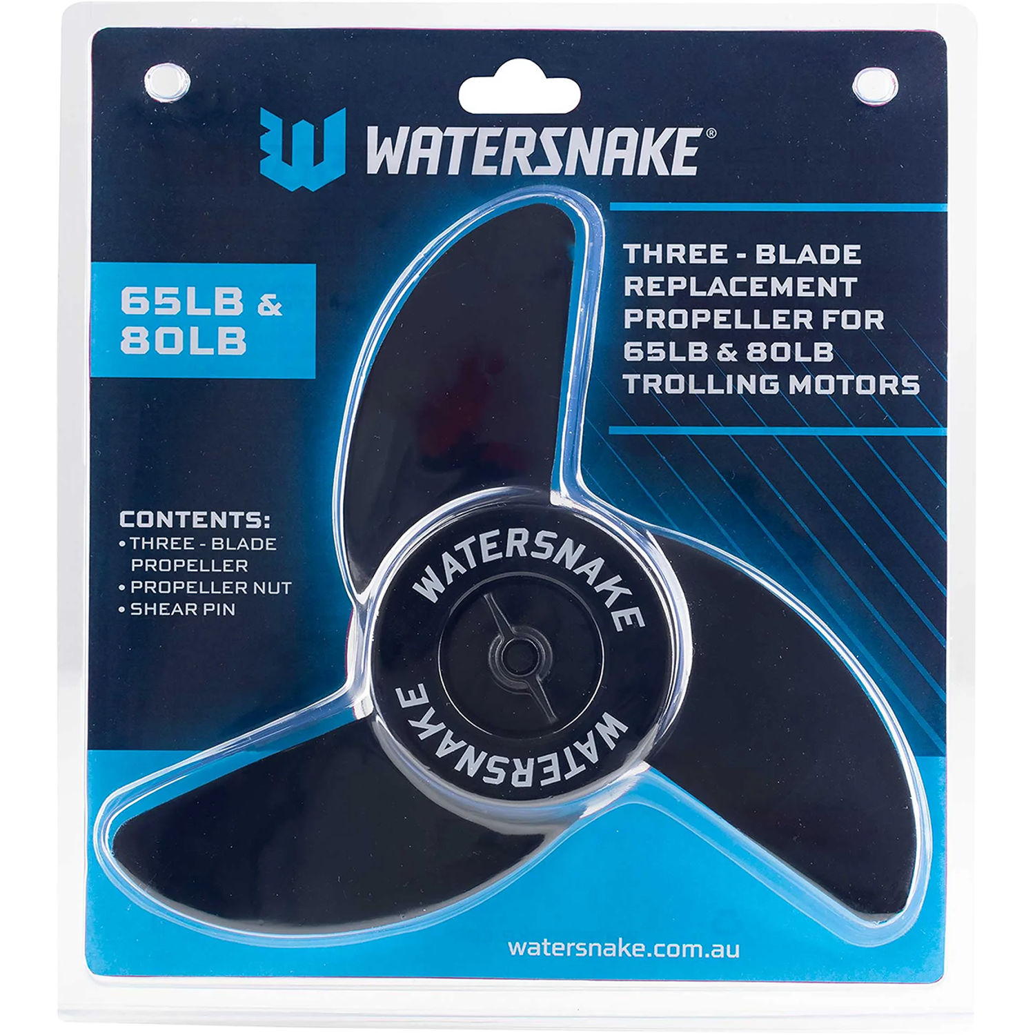 Propeller 3-bladig 65/80 lbs