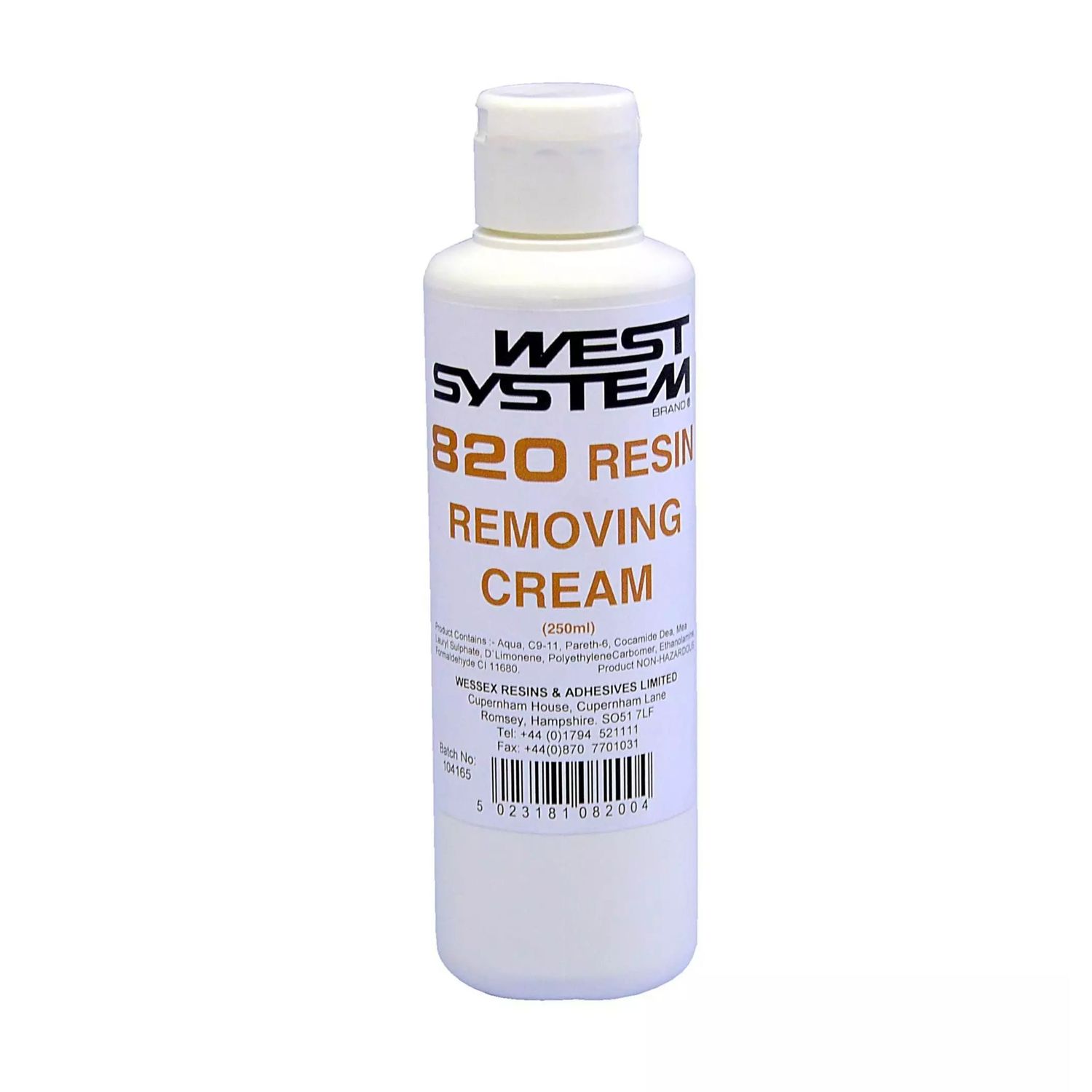 West System 820 Rensescreme, 250ml