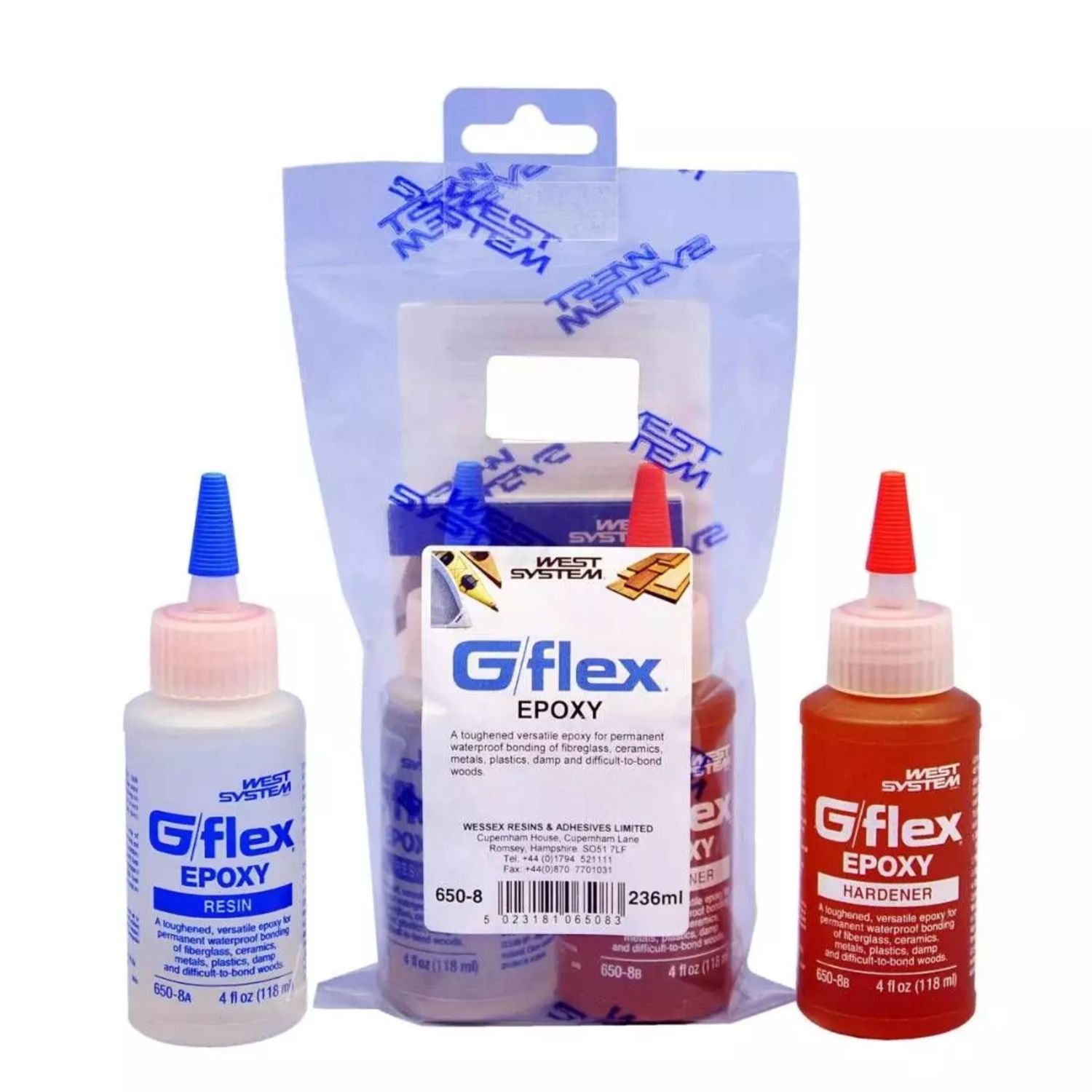 West System G/flex 650 Epoxy Flytande 236g