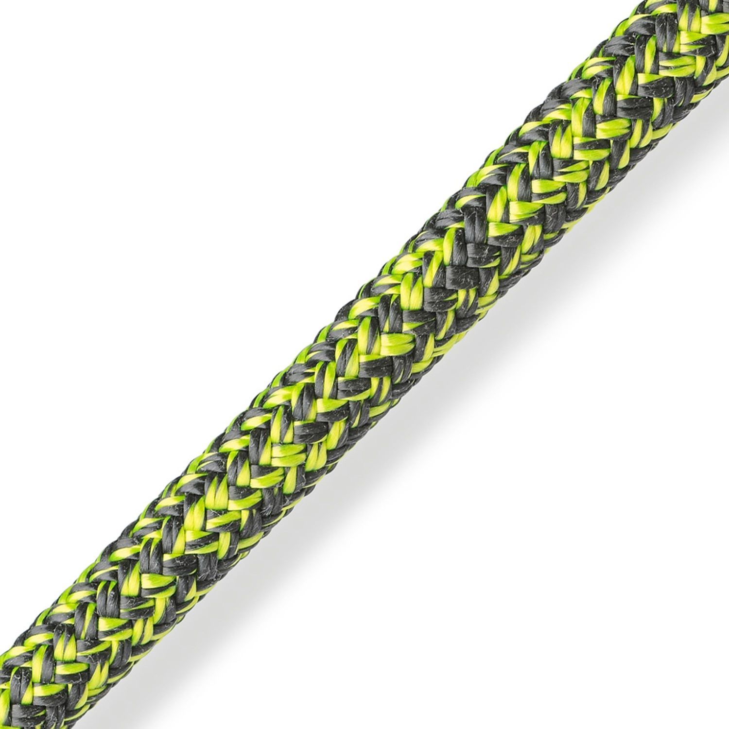 D2 Grand Prix Dyneema-köysi Metritavara 10mm Musta/Vihreä