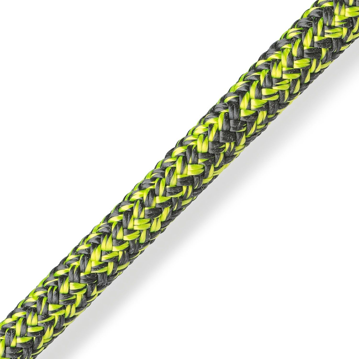 D2 Grand Prix Dyneema Ø8 mm Metervare Sort/Grøn