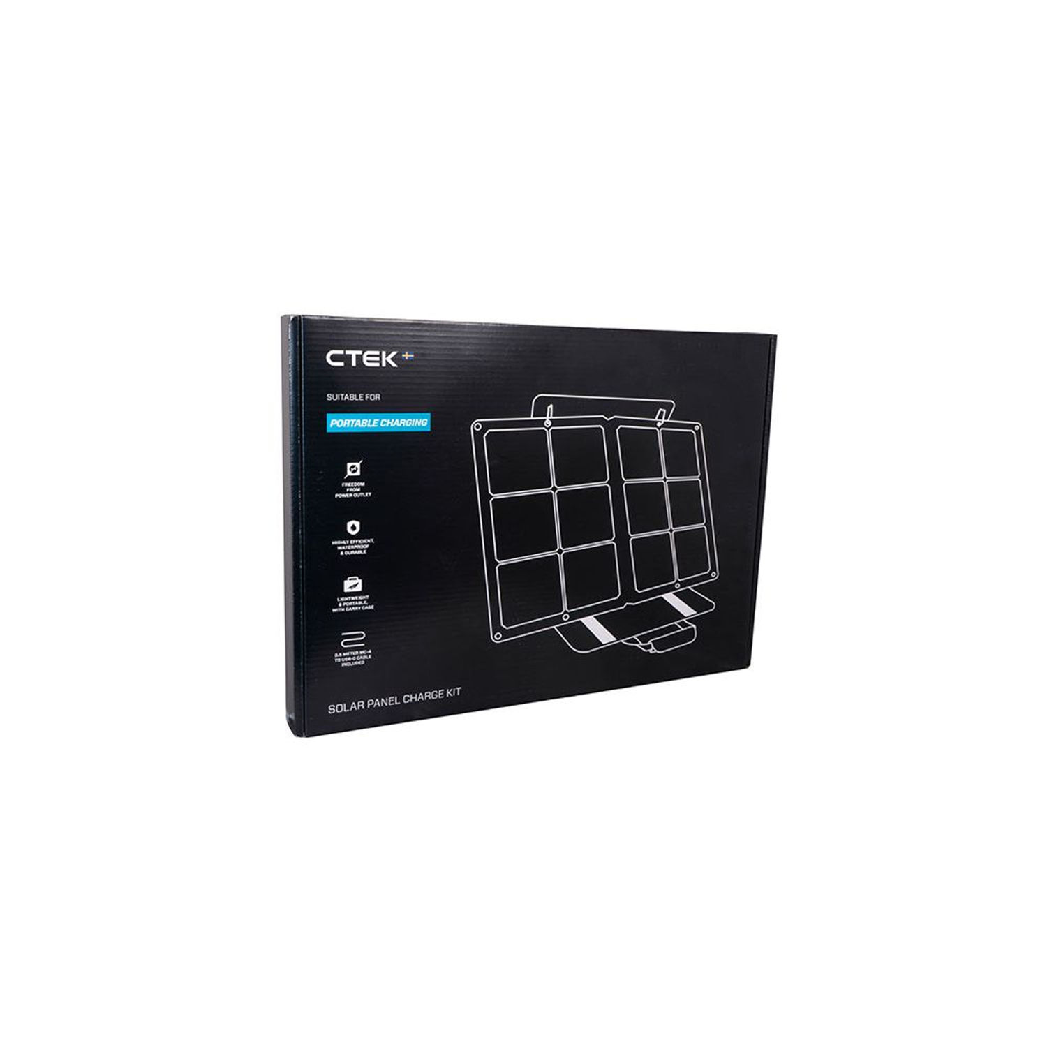 Ctek Solcellepanel Kit til CS Free