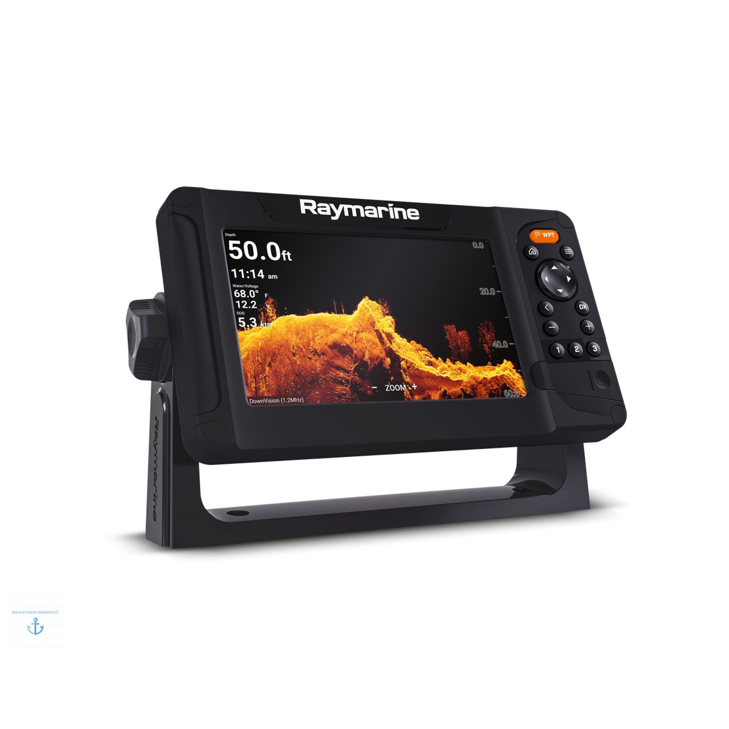 Raymarine Element 7'' Hypervision Plotter og Ekkolod Chirp