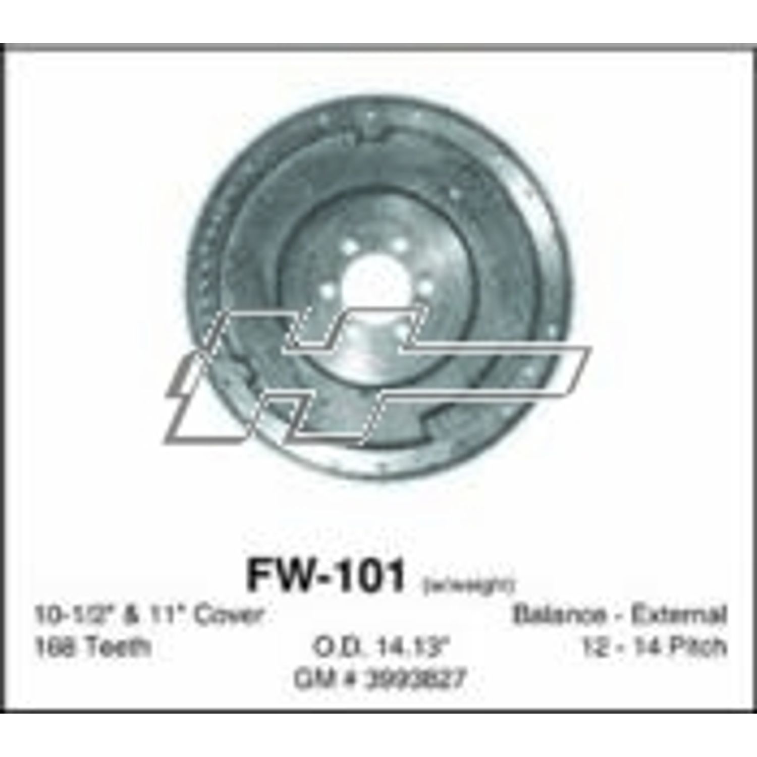 Svinghjul PIOFW101