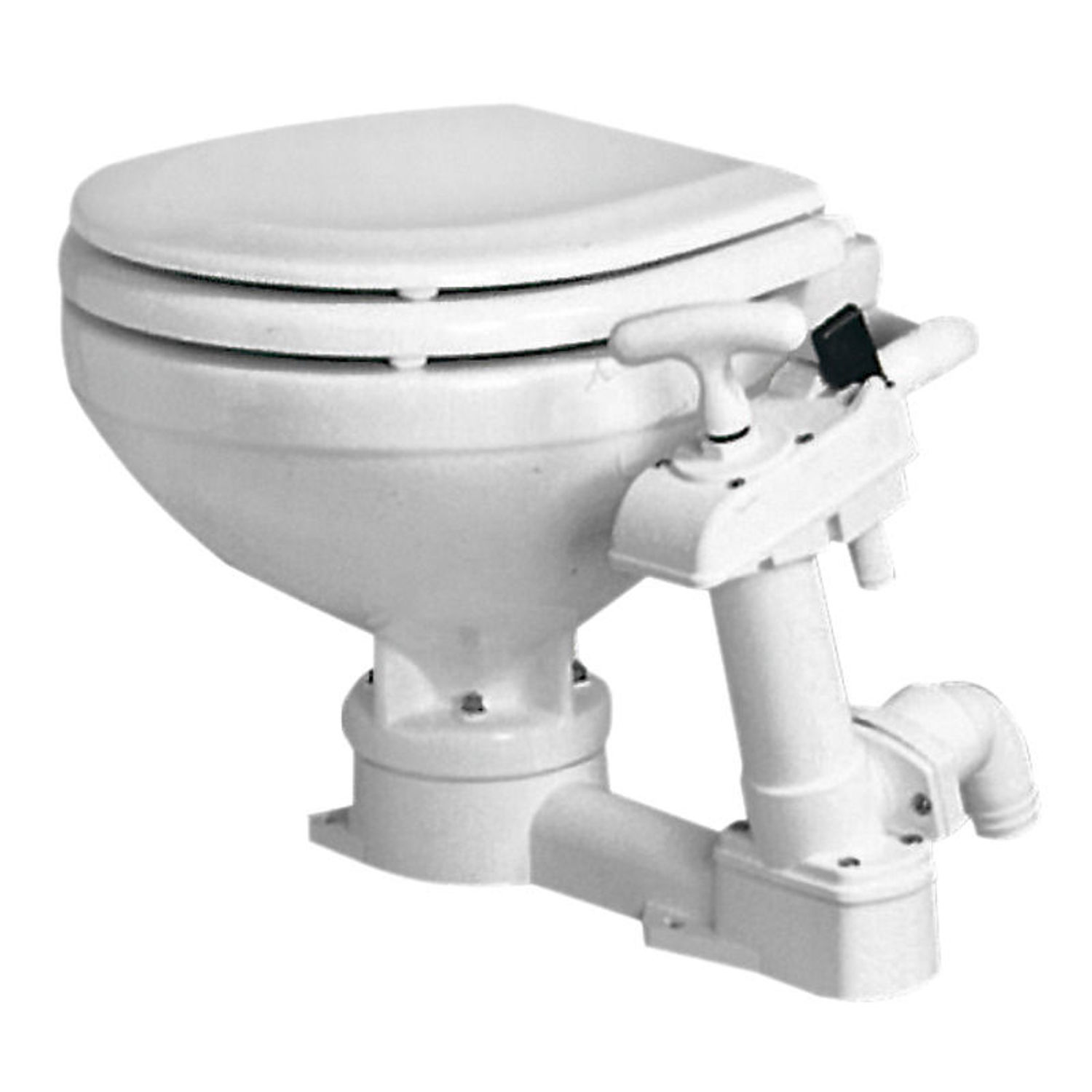 Super Compact manuelt toilet
