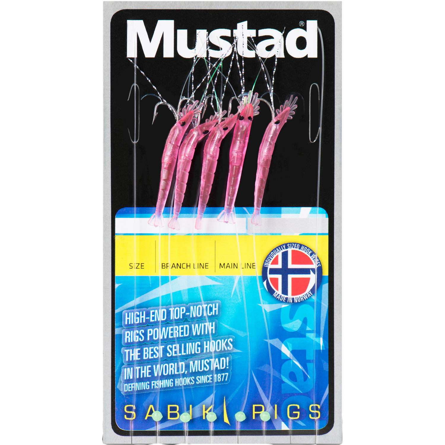 Sabiki Mini Shrimp Fluo Pink Rig