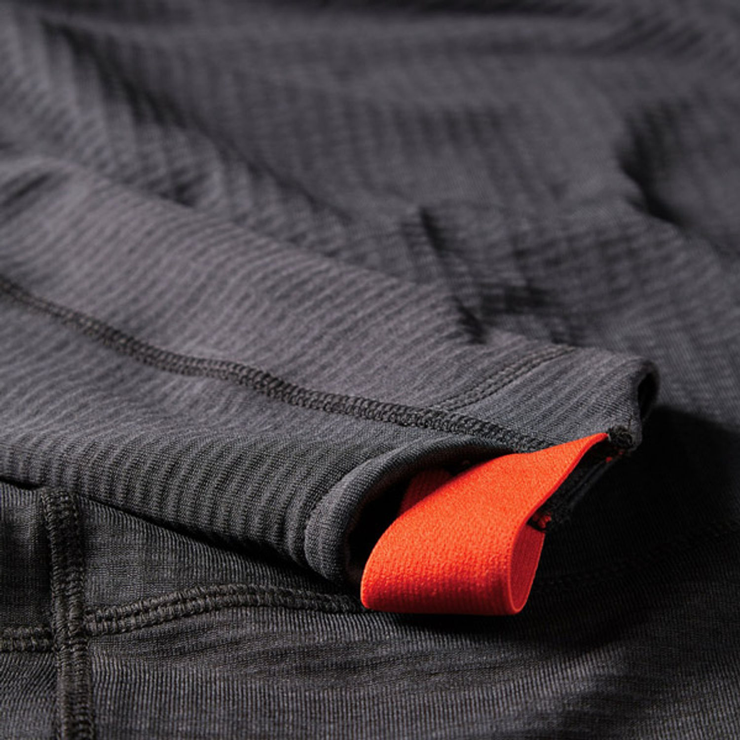 Gill 1081 Thermofleece-topp med glidelås graphite