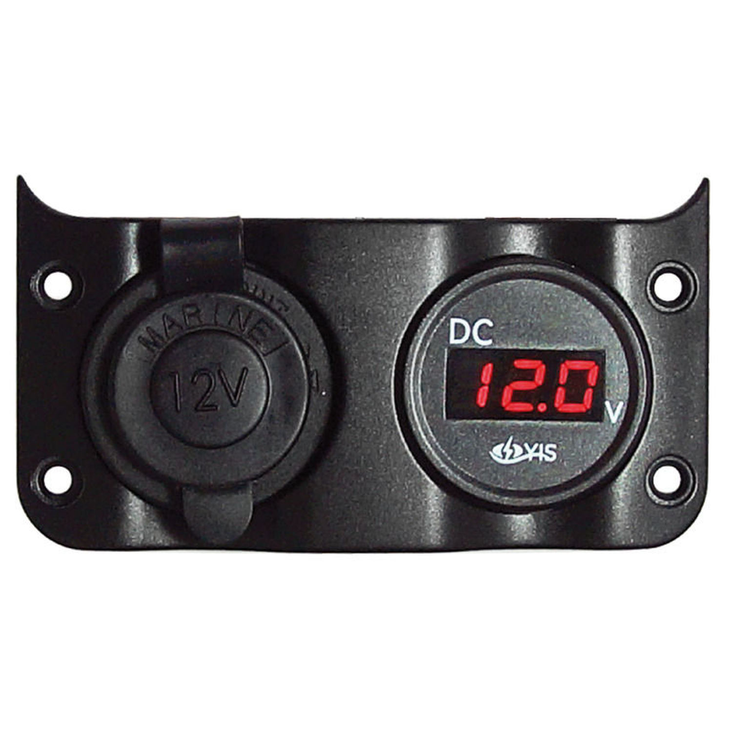 Voltmeter 3/30 V + sigarettenneruttak