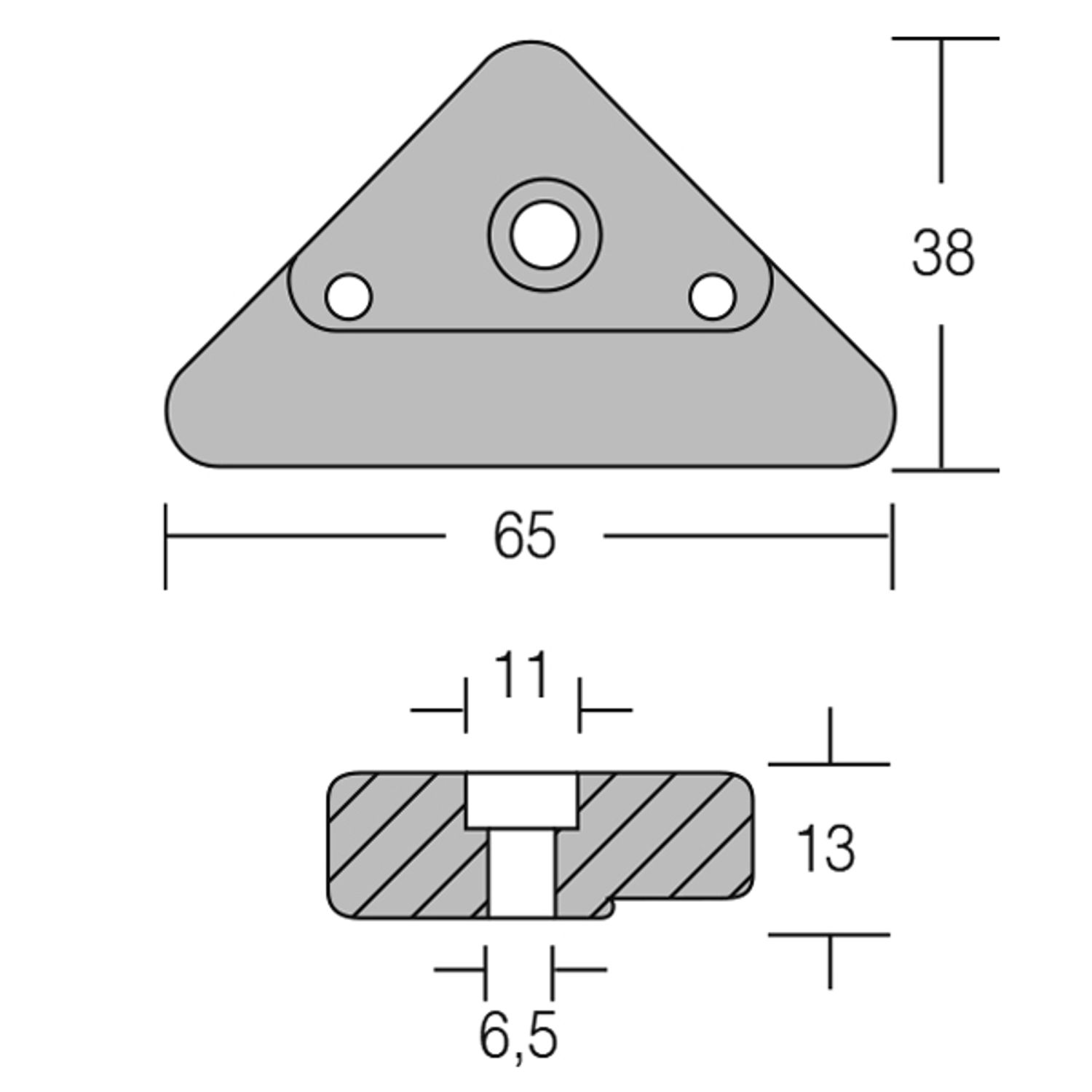 1852 Drevzink for Volvo Sx, DPX, XDP-B 872793