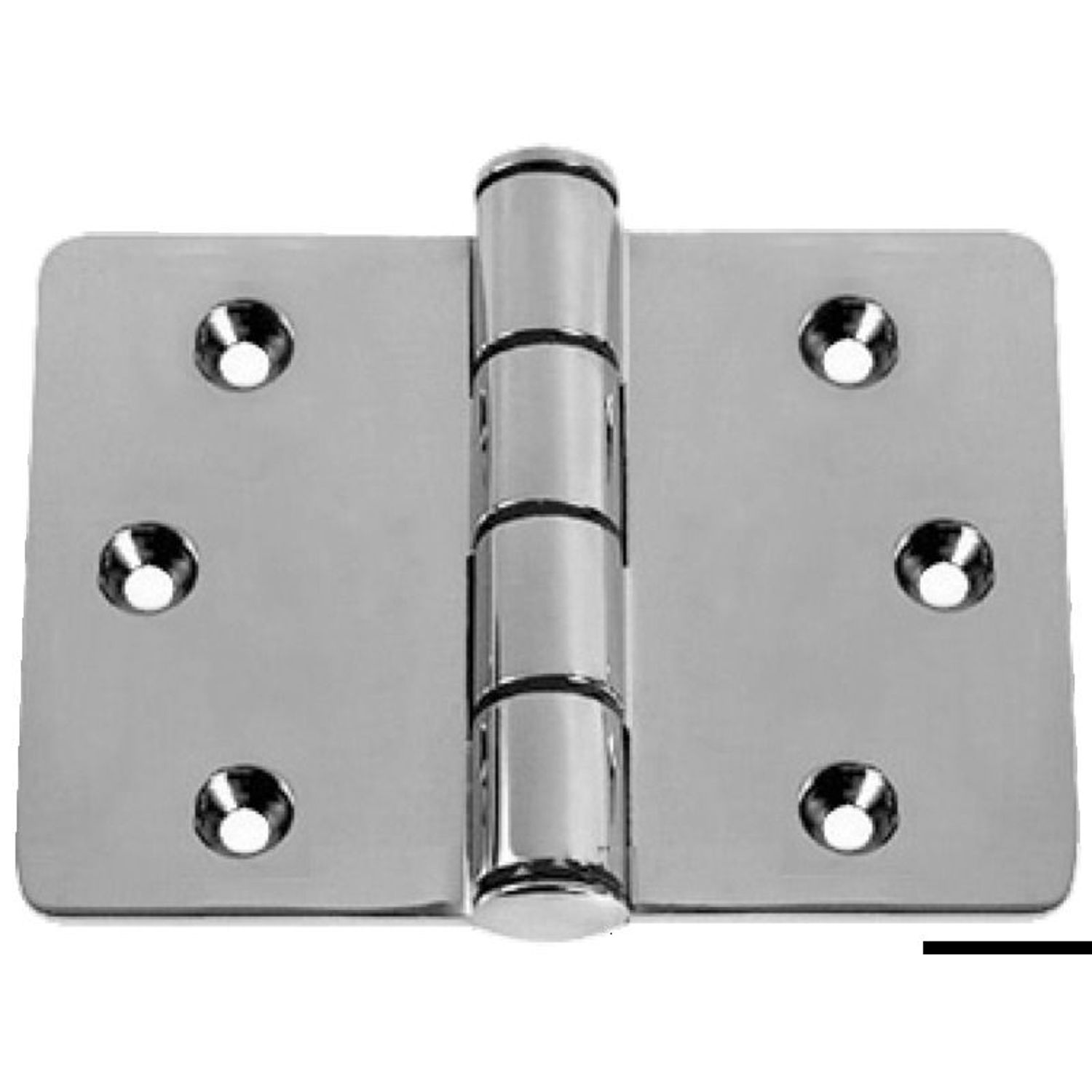 Stort presisjonsstøpt hengsel AISI316 76x76x152 mm
