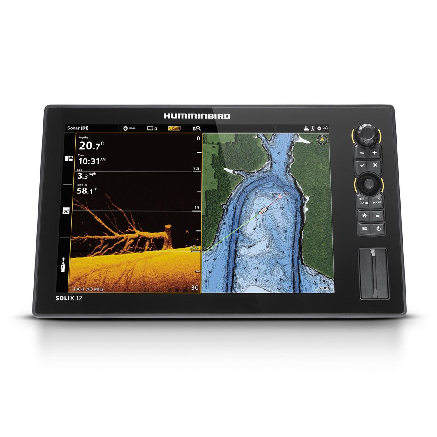 Humminbird Solix 12 CHIRP MDI+ GPS G2 CHO Ekkolod