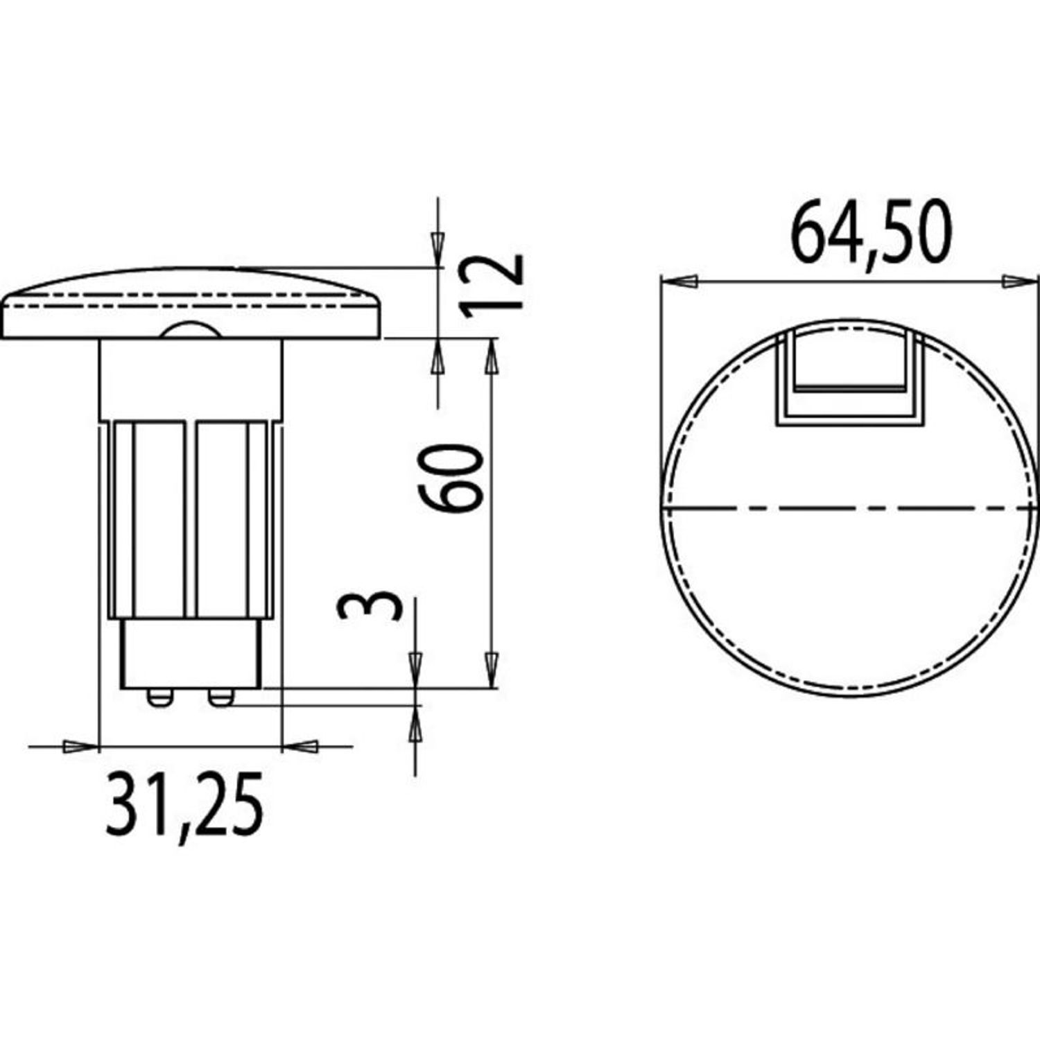 Sockel 63*64*31 mm för 13.440.01/03