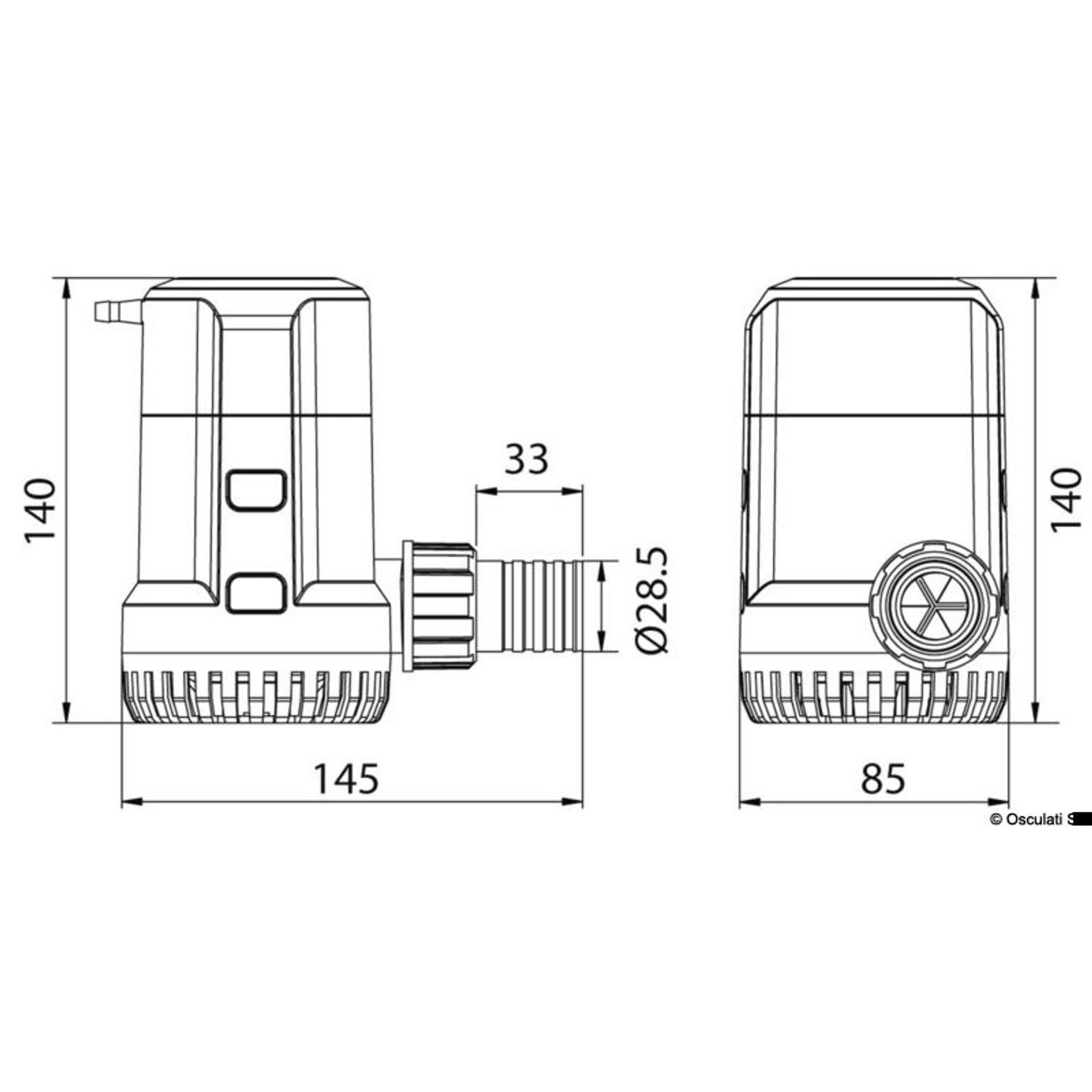 Europump Next Generation pilssipumppu G2000 24V