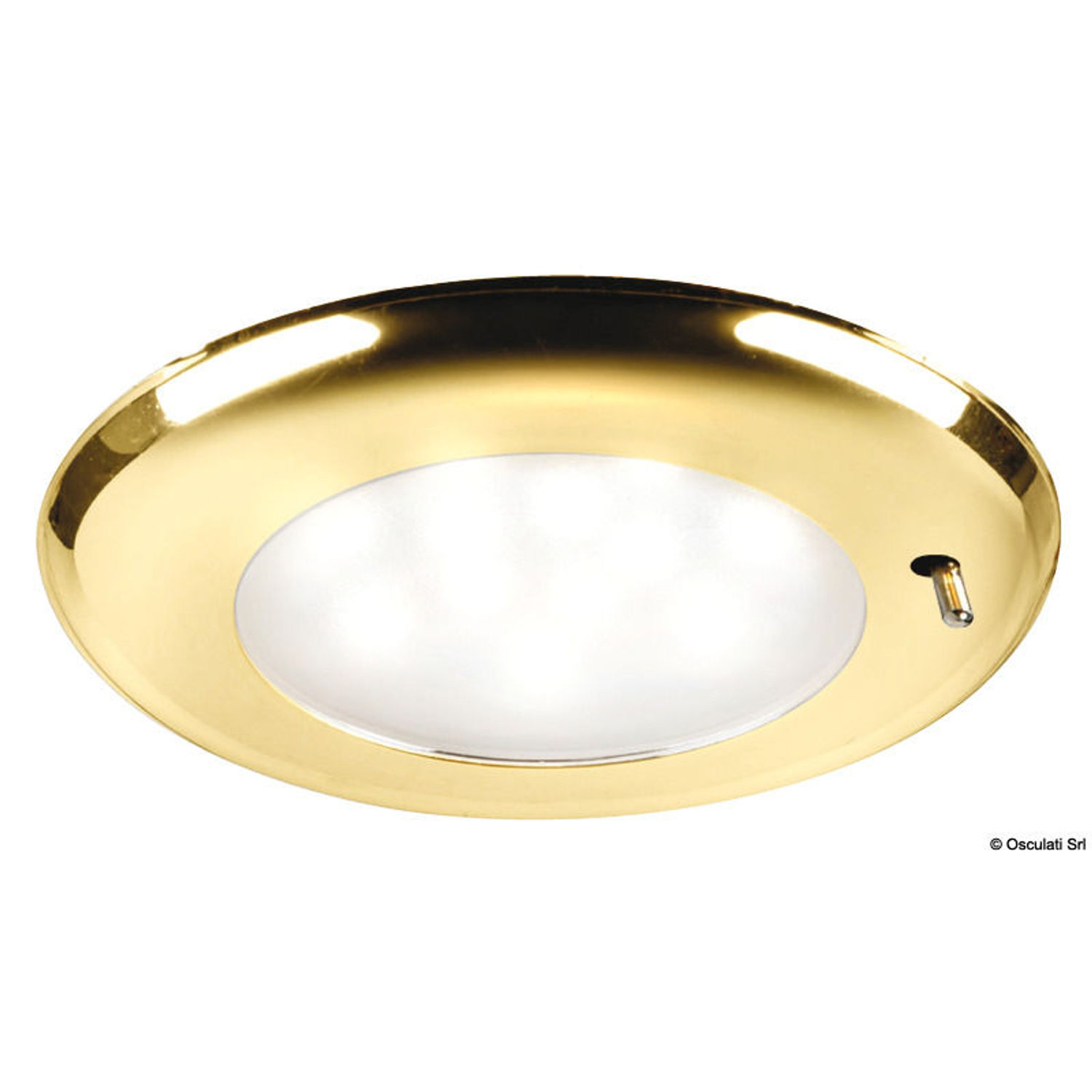 SOLE infälld LED-taklampa guld