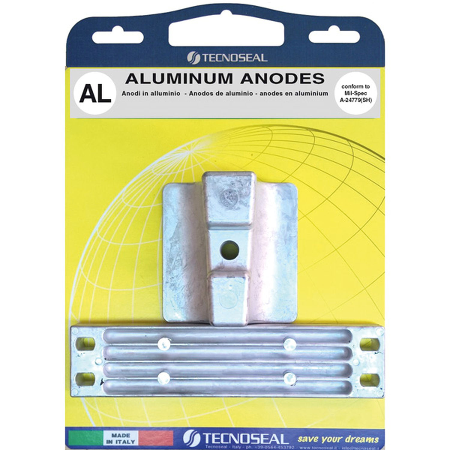 Aluminiumsanode Kit for Yamaha 300 - 350Hk