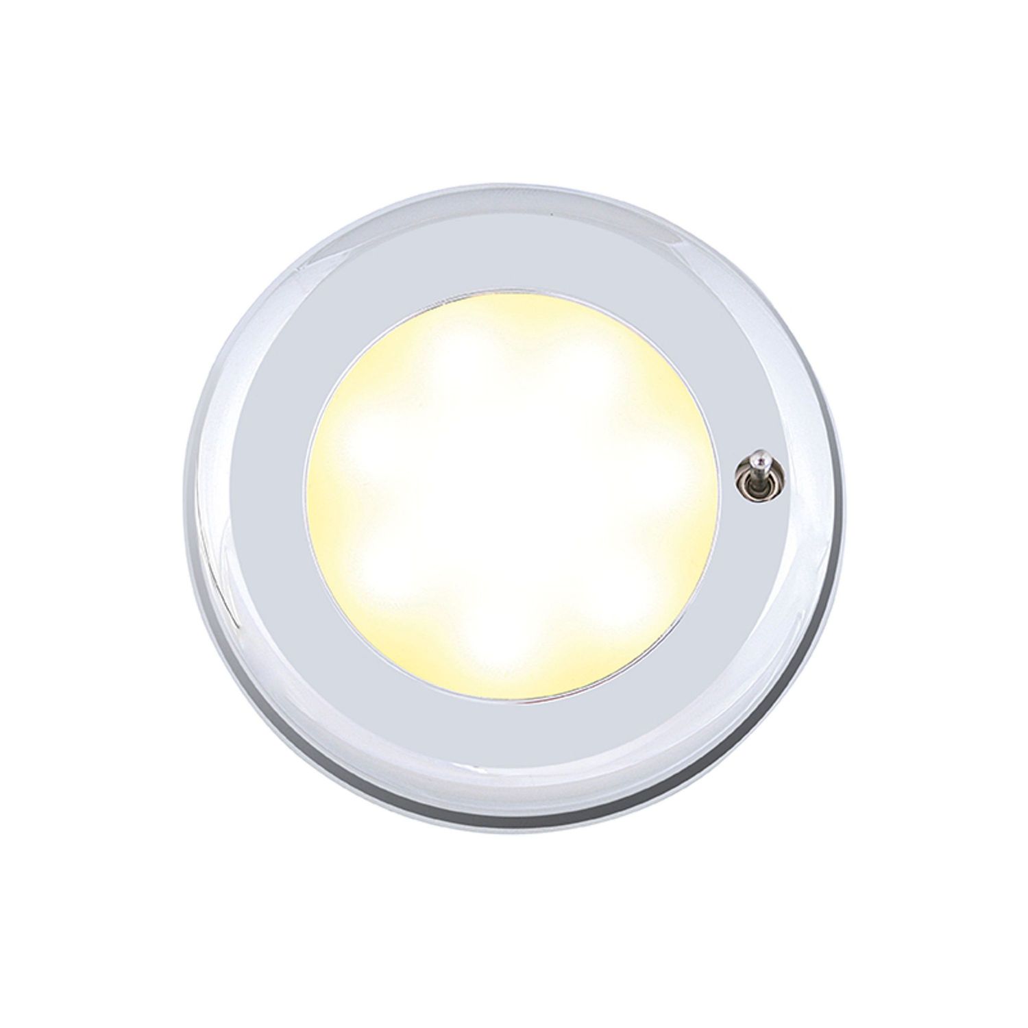 Båtsystem Nova II Downlight LED Krom m/Bryter